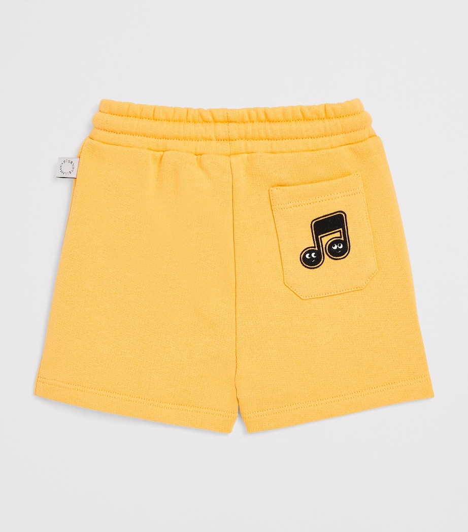 Stella McCartney Kids Cotton Fleece Shorts (3-36 Months) Image 2