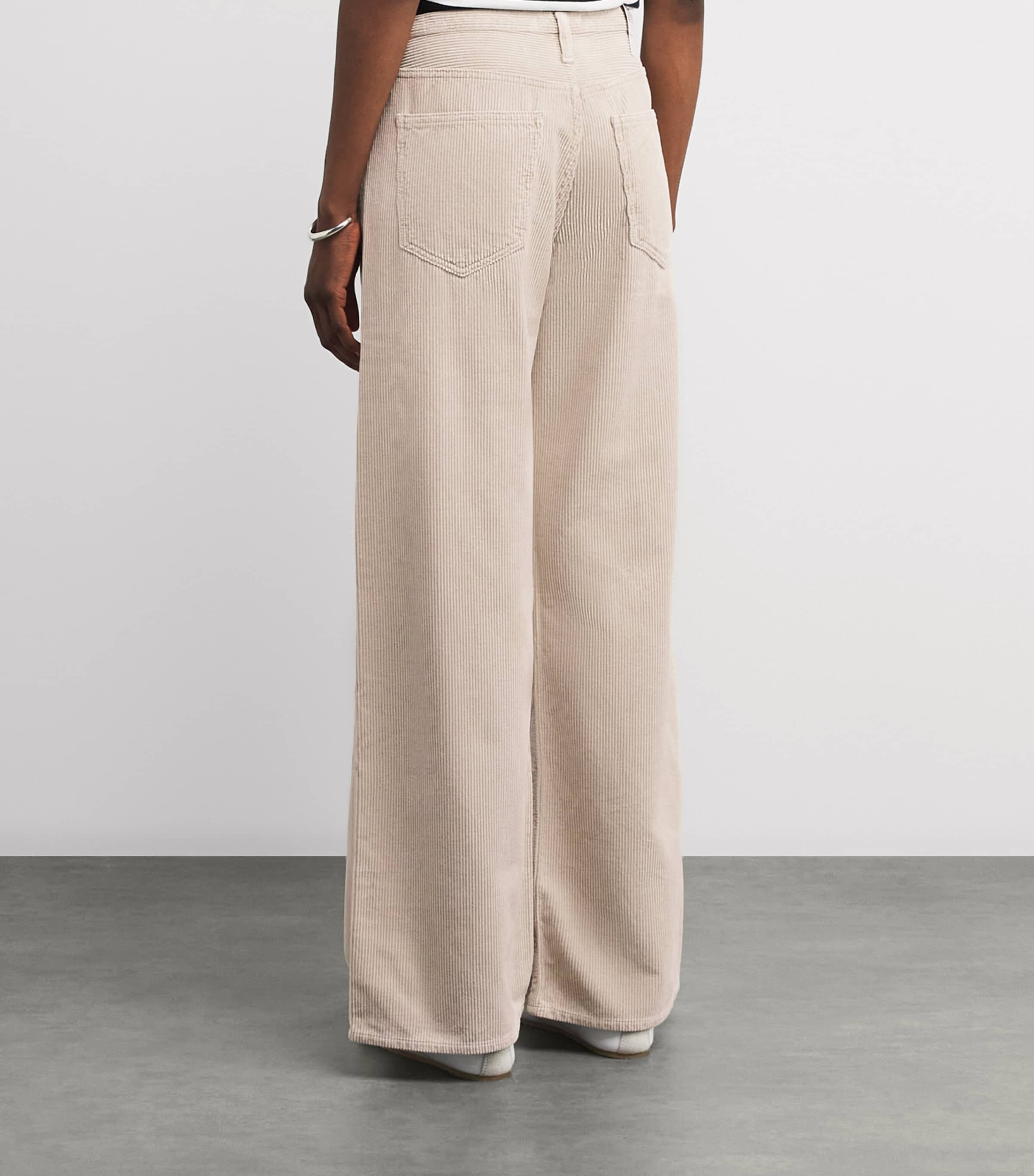 Corduroy Keira Wide-Leg Jeans RGRAS Image 4