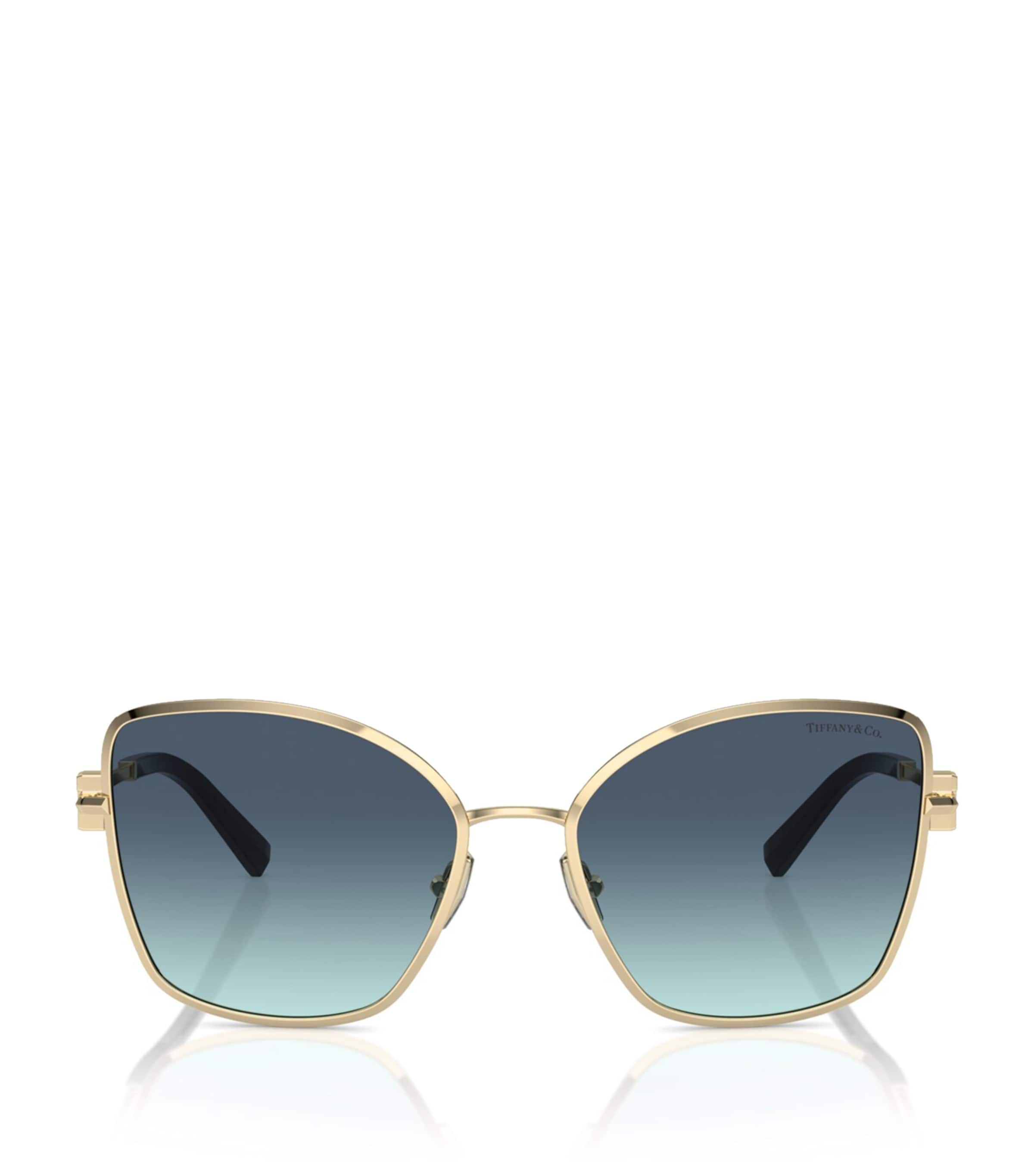 Tiffany & Co Acetate Tf3102b Sunglasses In Gold