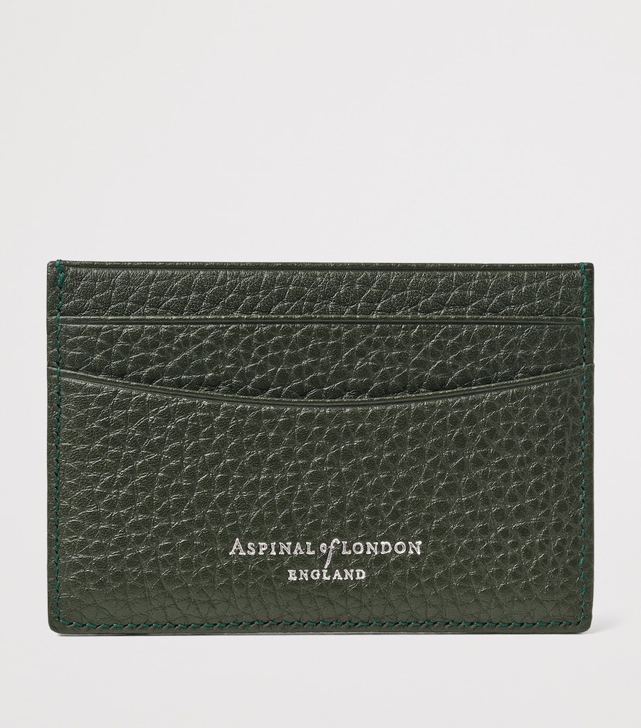 Leather Slim Card Holder FORESTGREEN Image 2