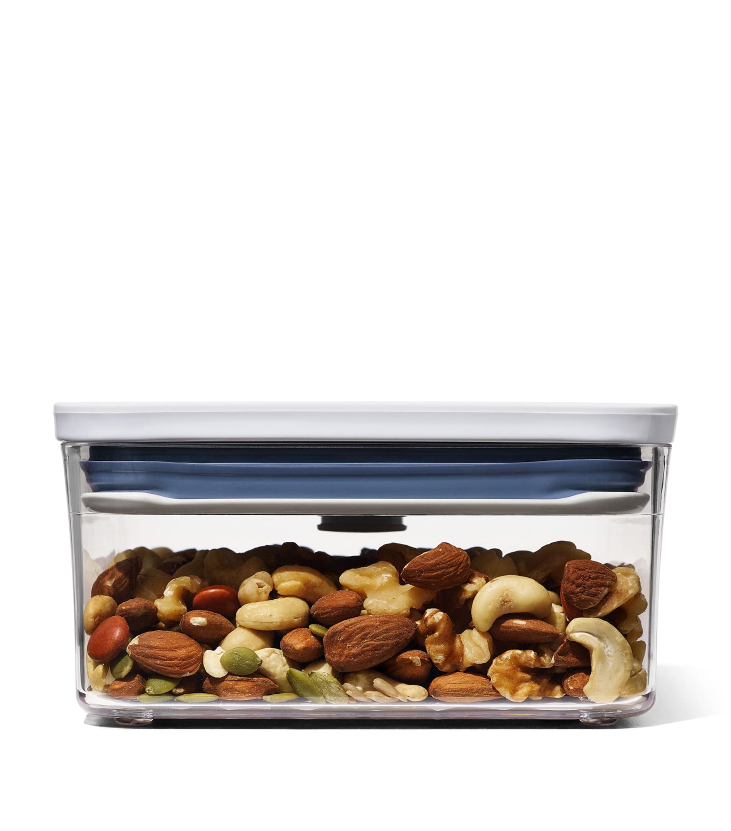 Mini Square POP Container (1L) CLEAR/WHITE Image 7