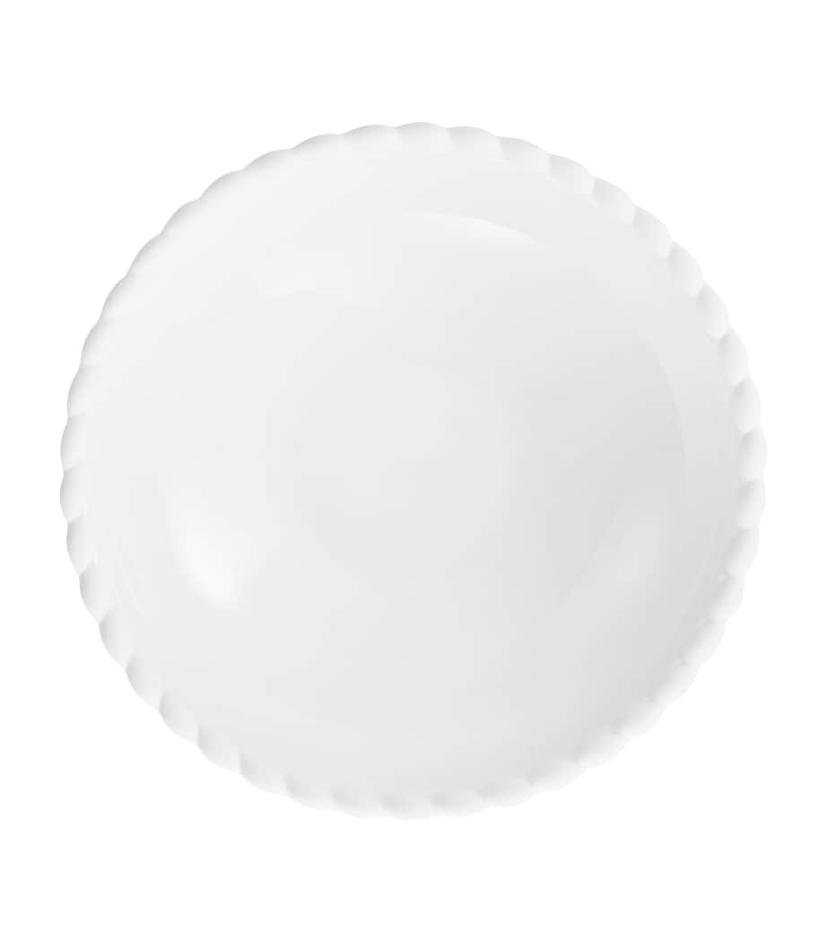 Porcelain Babylone Soup Bowl (17cm) WHITE Image 3