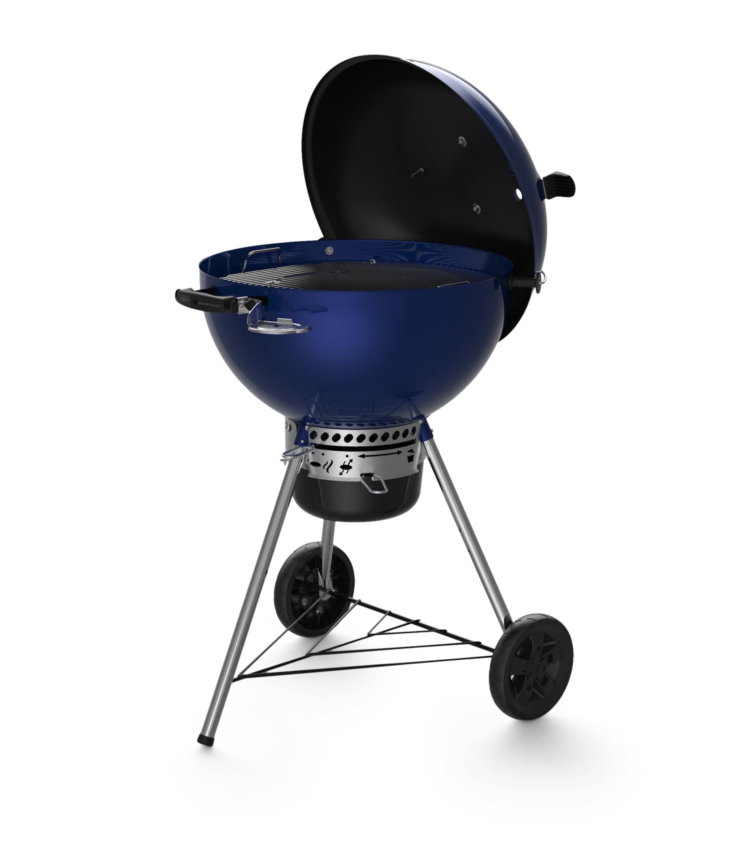 Master-Touch GBS C-5750 Charcoal BBQ BLUE Image 3