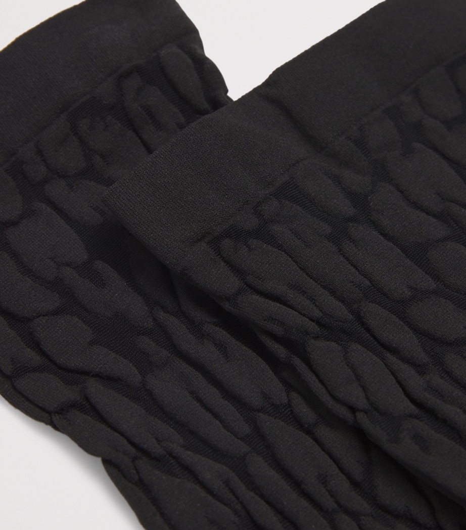 Leopard Socks 9180 BLACK/BLAC Image 2