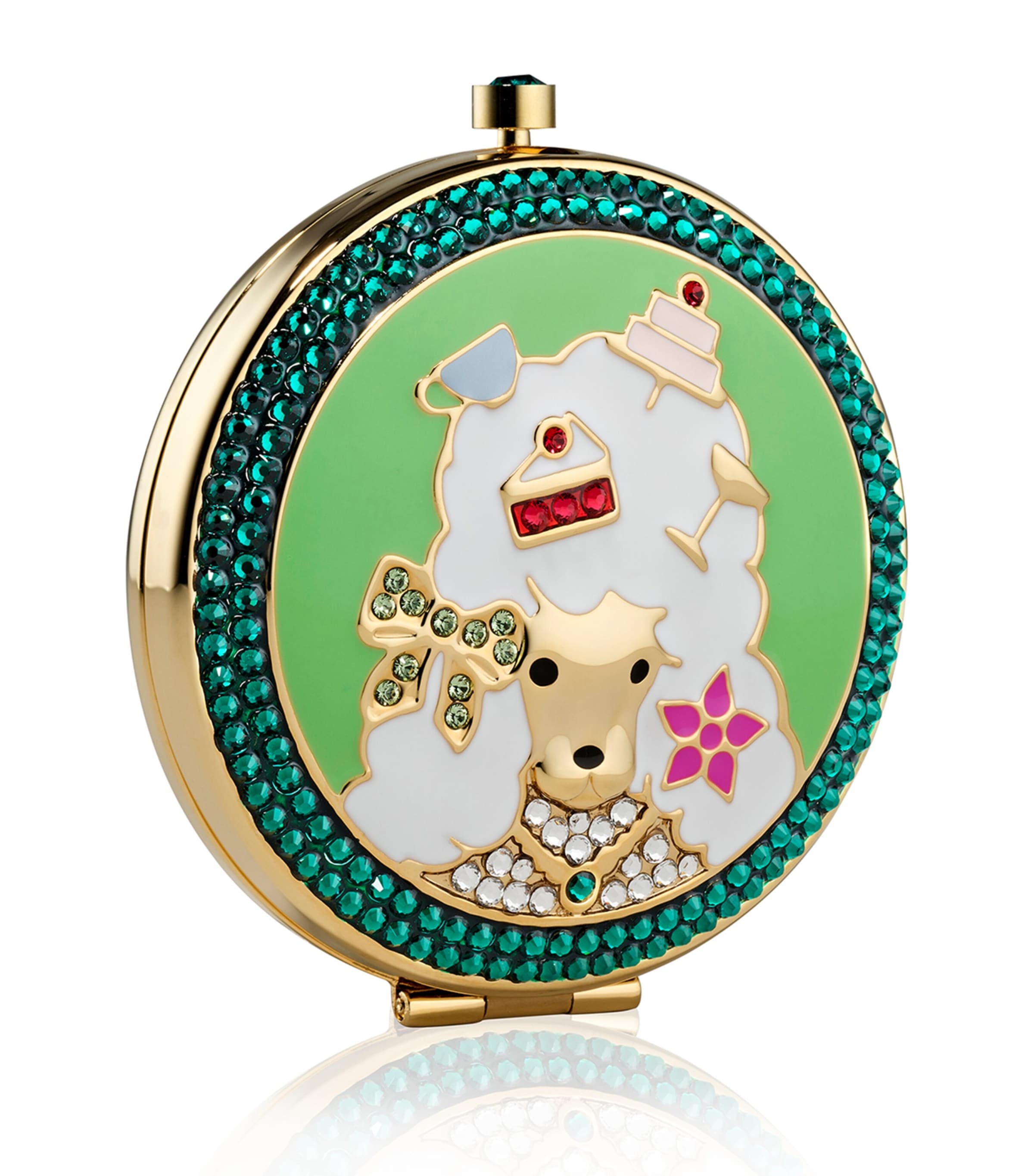 Estée Lauder Posh Poodle Lip Balm Compact In White