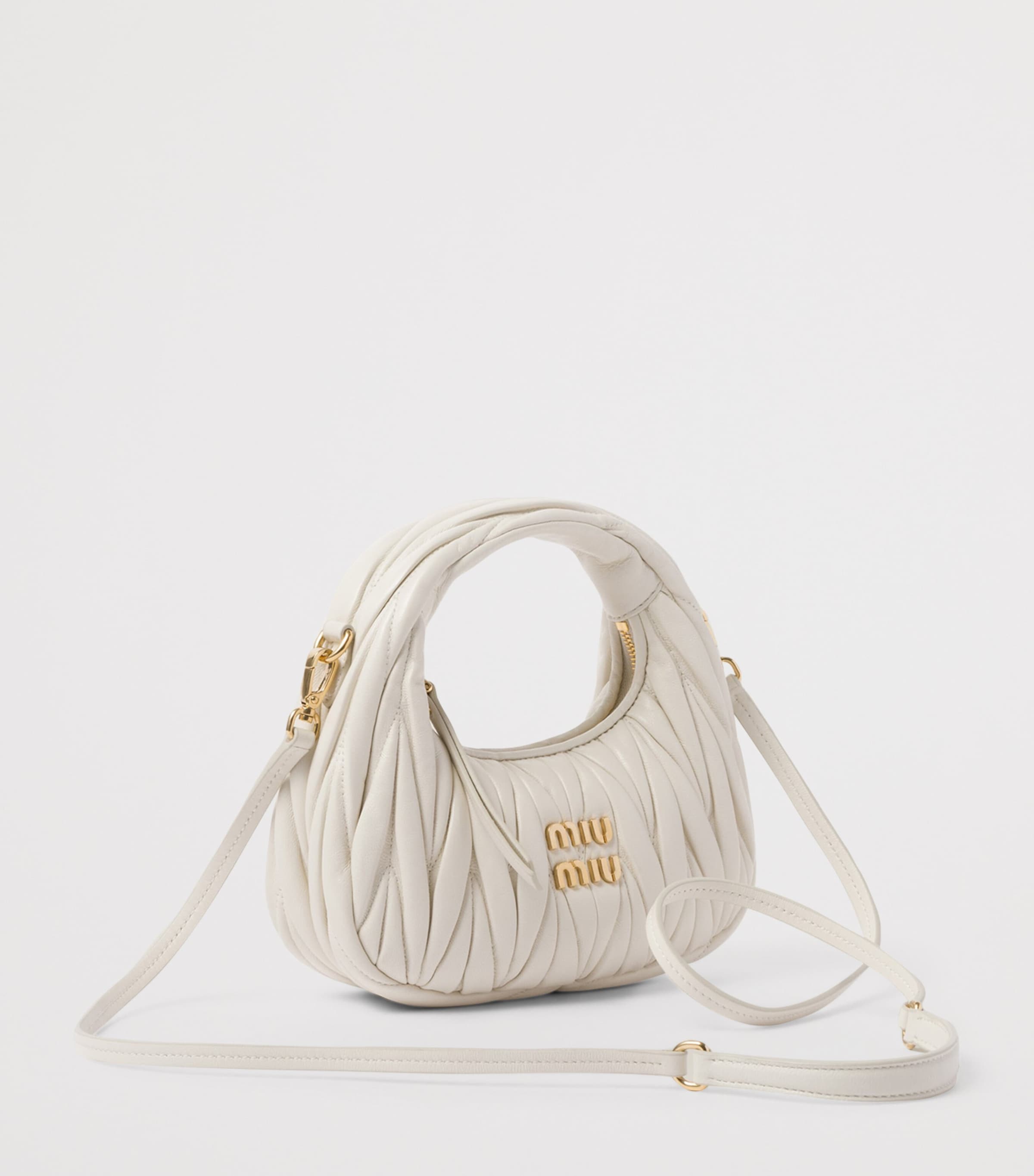 Matelassé Leather Wander Top-Handle Bag F0009 Image 3