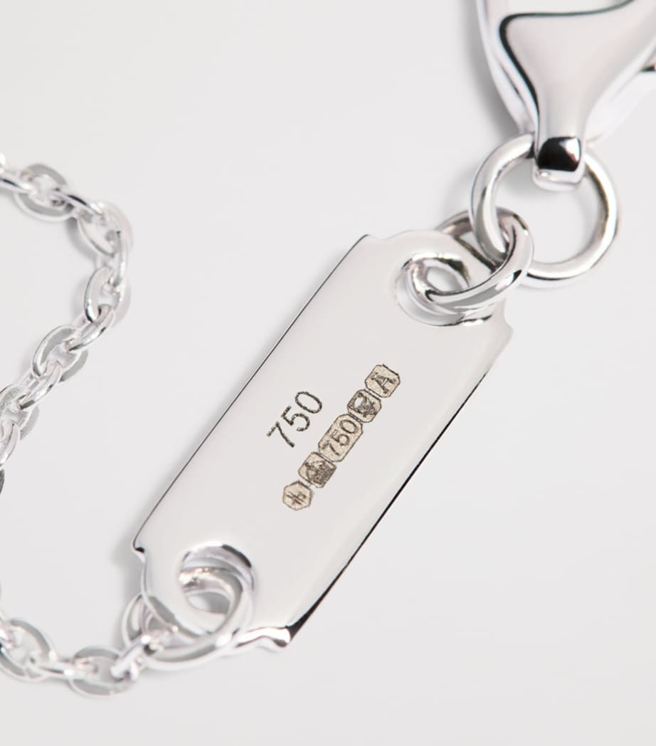 White Gold and Diamond Pendant Necklace (0.75ct) WHITE GOLD Image 4