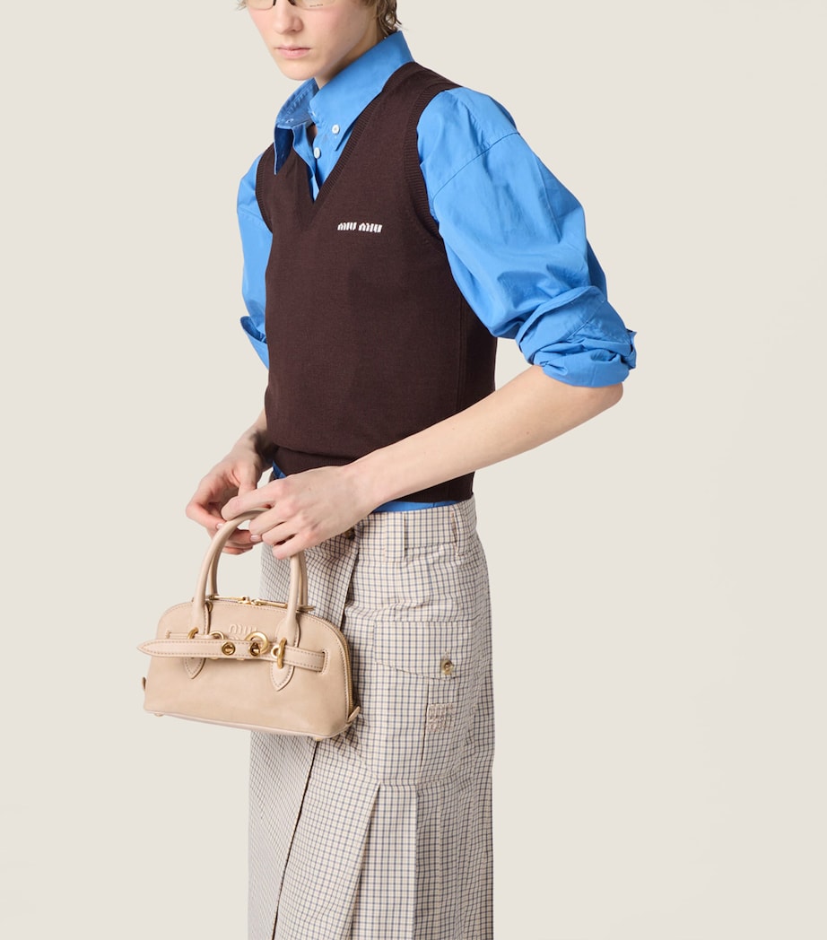 Mini Nappa Leather Aventure Top-Handle Bag F0065 Image 2