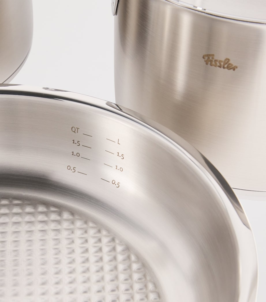 Original Profi 7-Piece Cookware Set STAINLESS STEEL Image 3