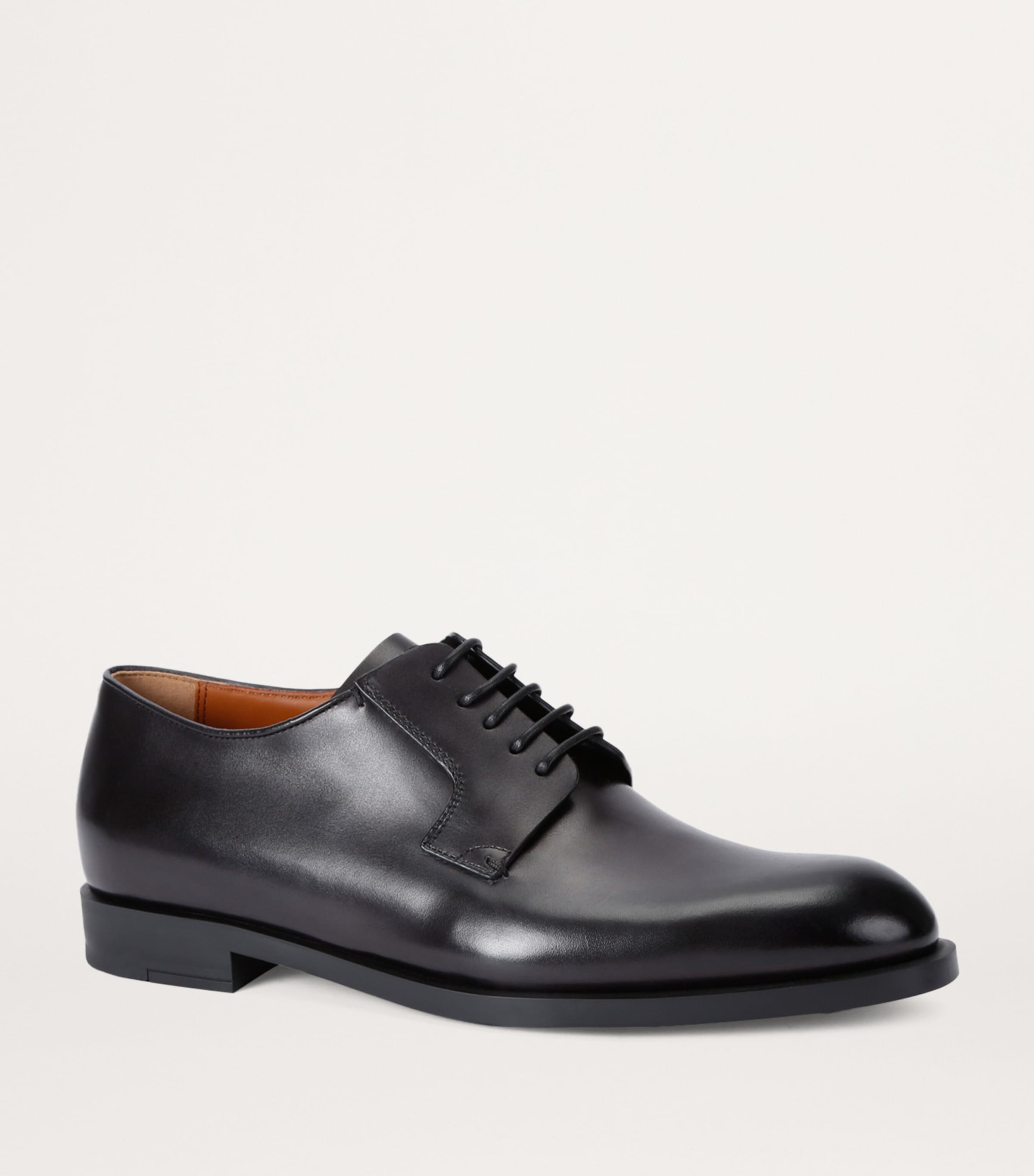 Leather Classic Flex Derby Shoes BLACK Image 3