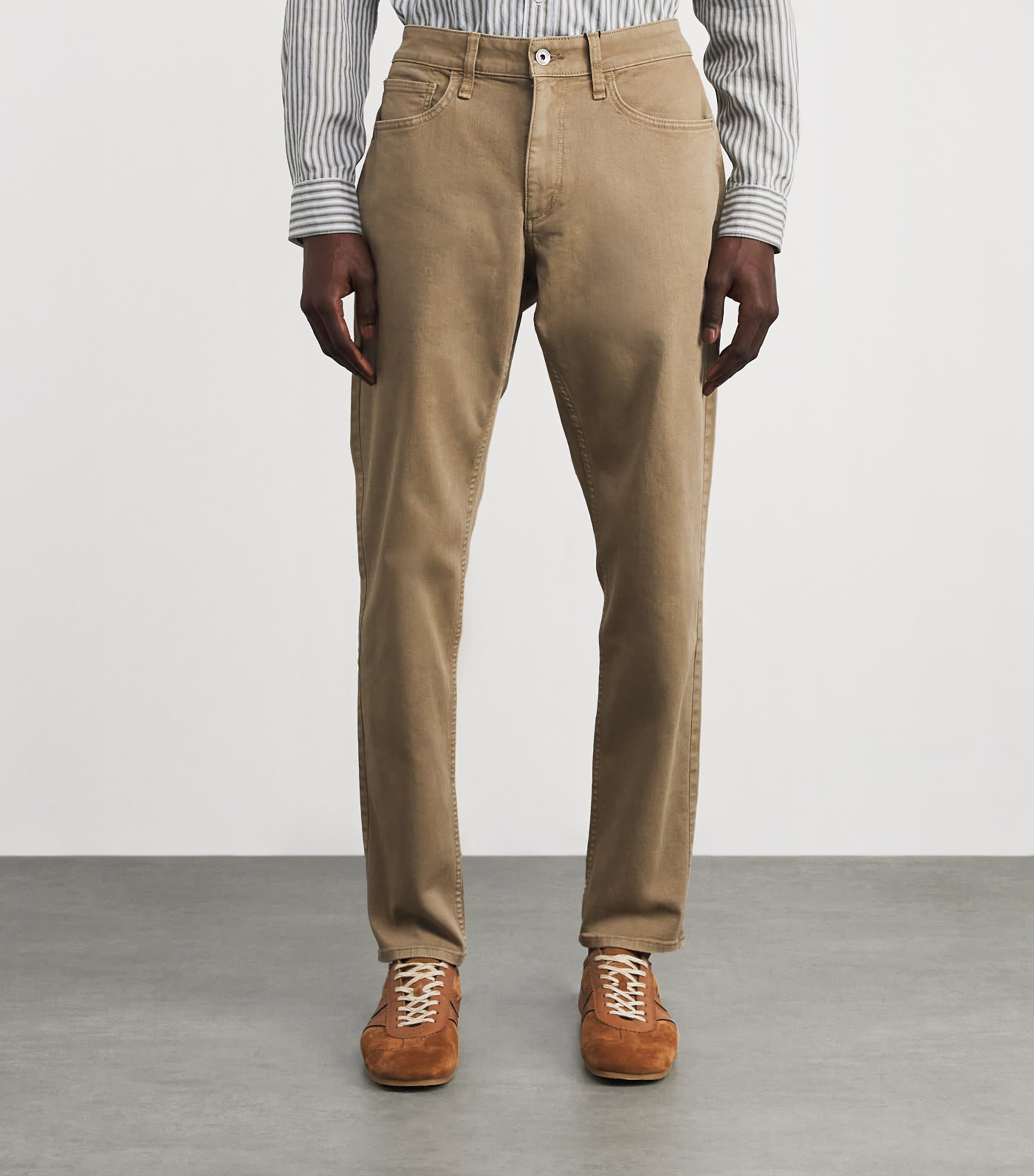 Aero-Stretch Slim Jeans TAUPE Image 3