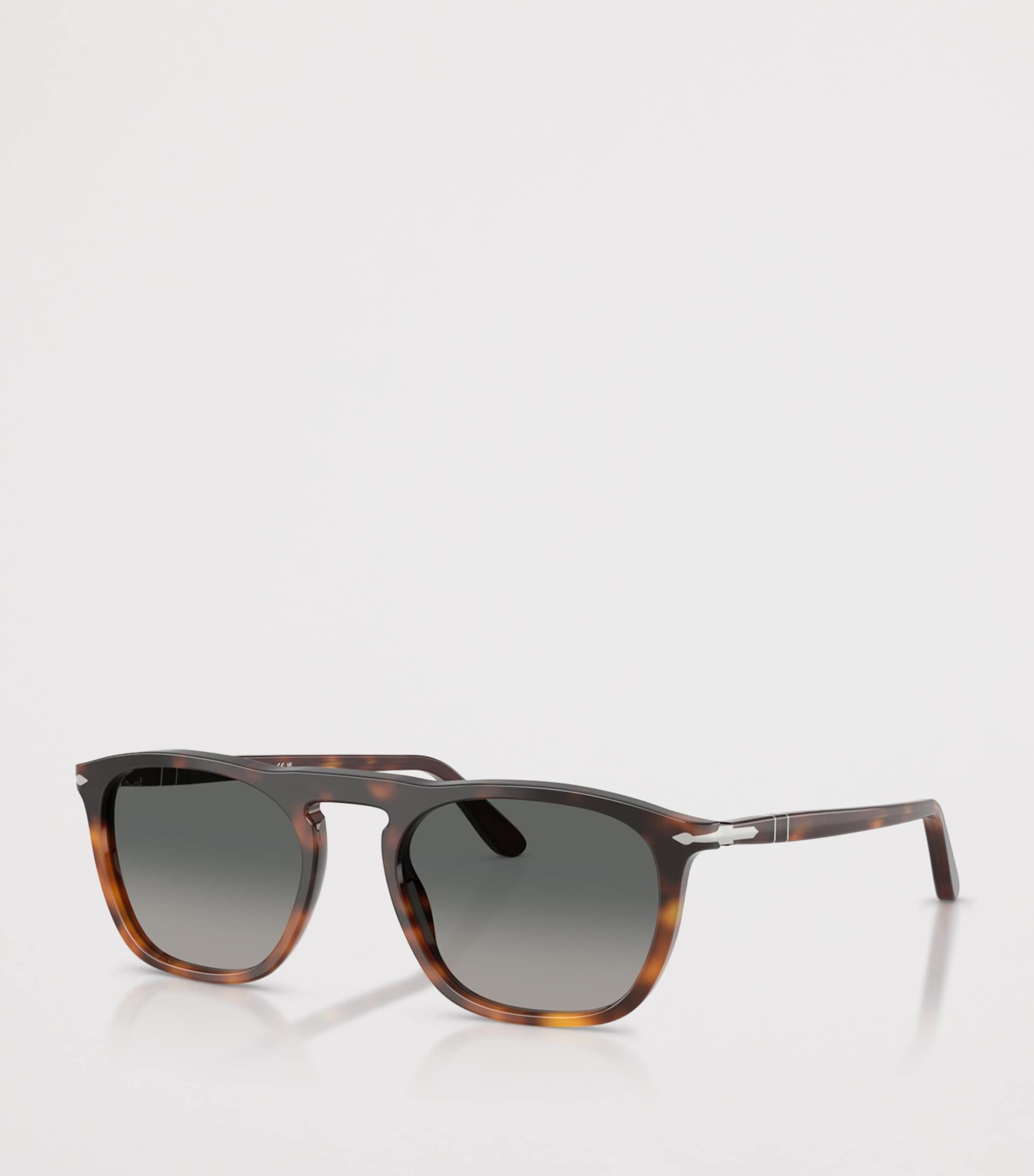 Persol Tortoiseshell Gae Square Sunglasses Gold Image 2