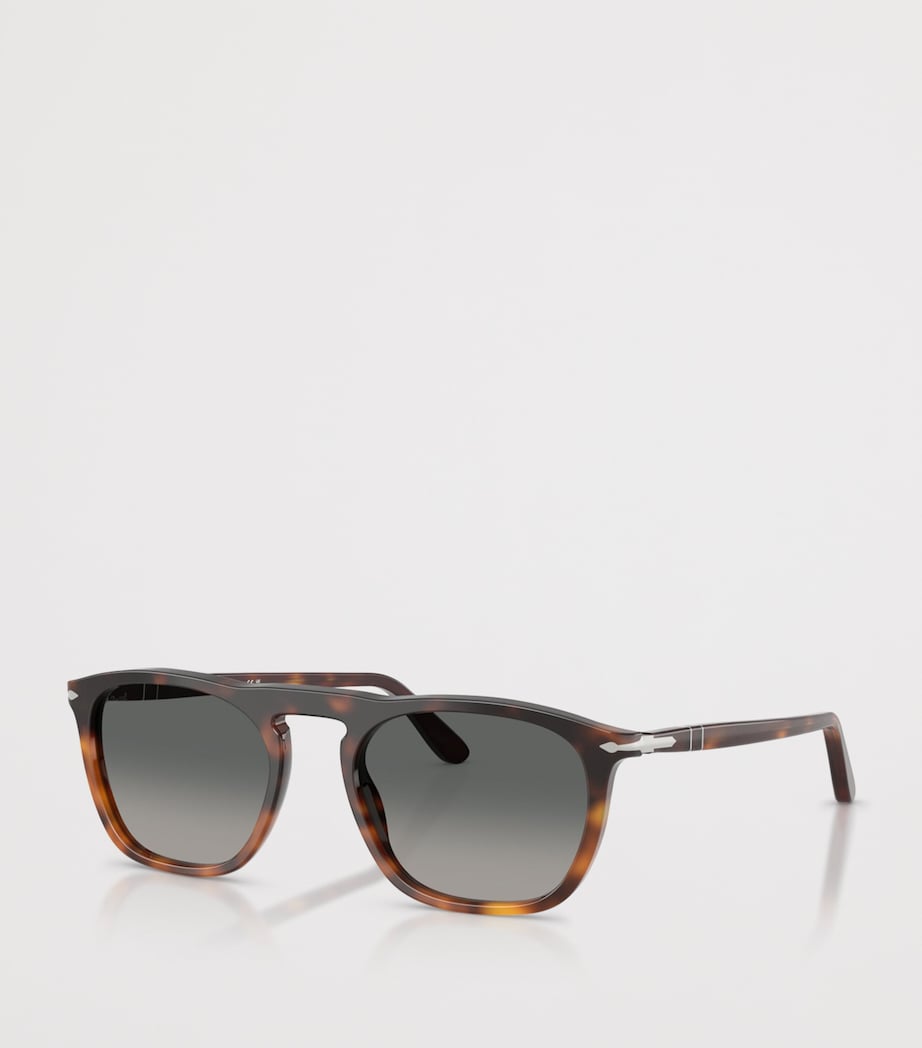 Persol Tortoiseshell Gae Square Sunglasses Gold Image 2