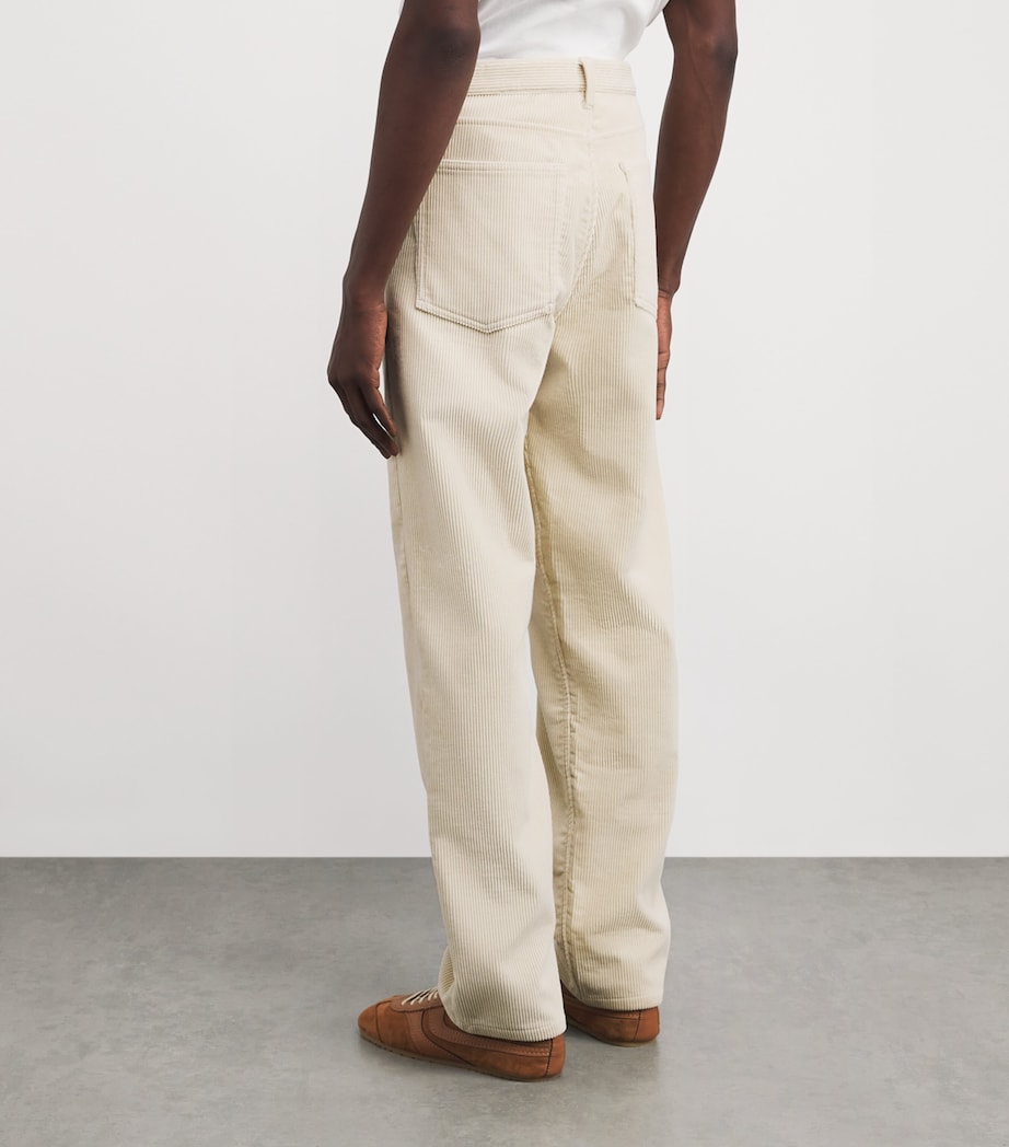 Cotton Corduroy Five-Pocket Trousers U1125 Image 4