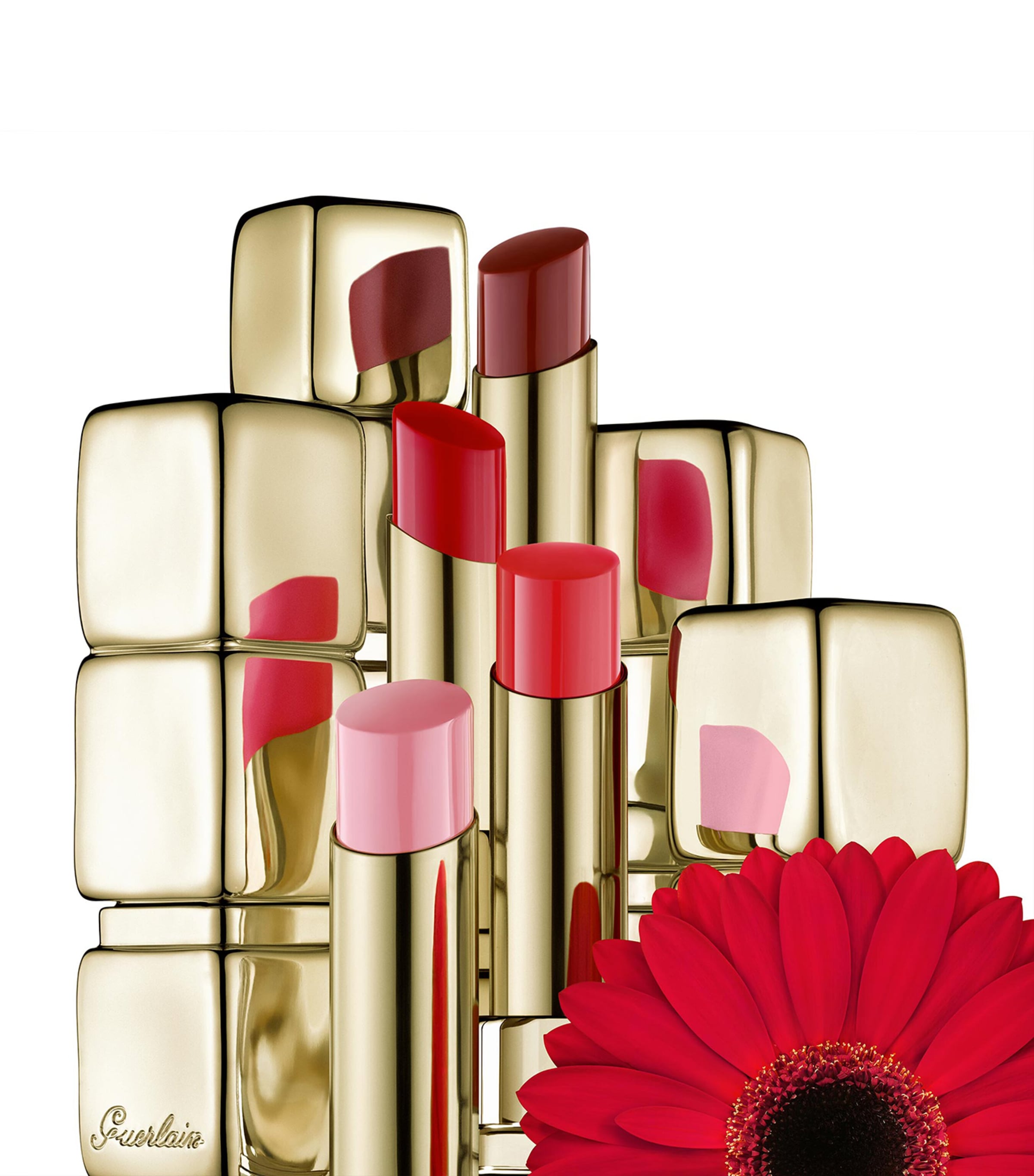 Guerlain KissKiss Shine Bloom Lipstick Petal Blush Image 12