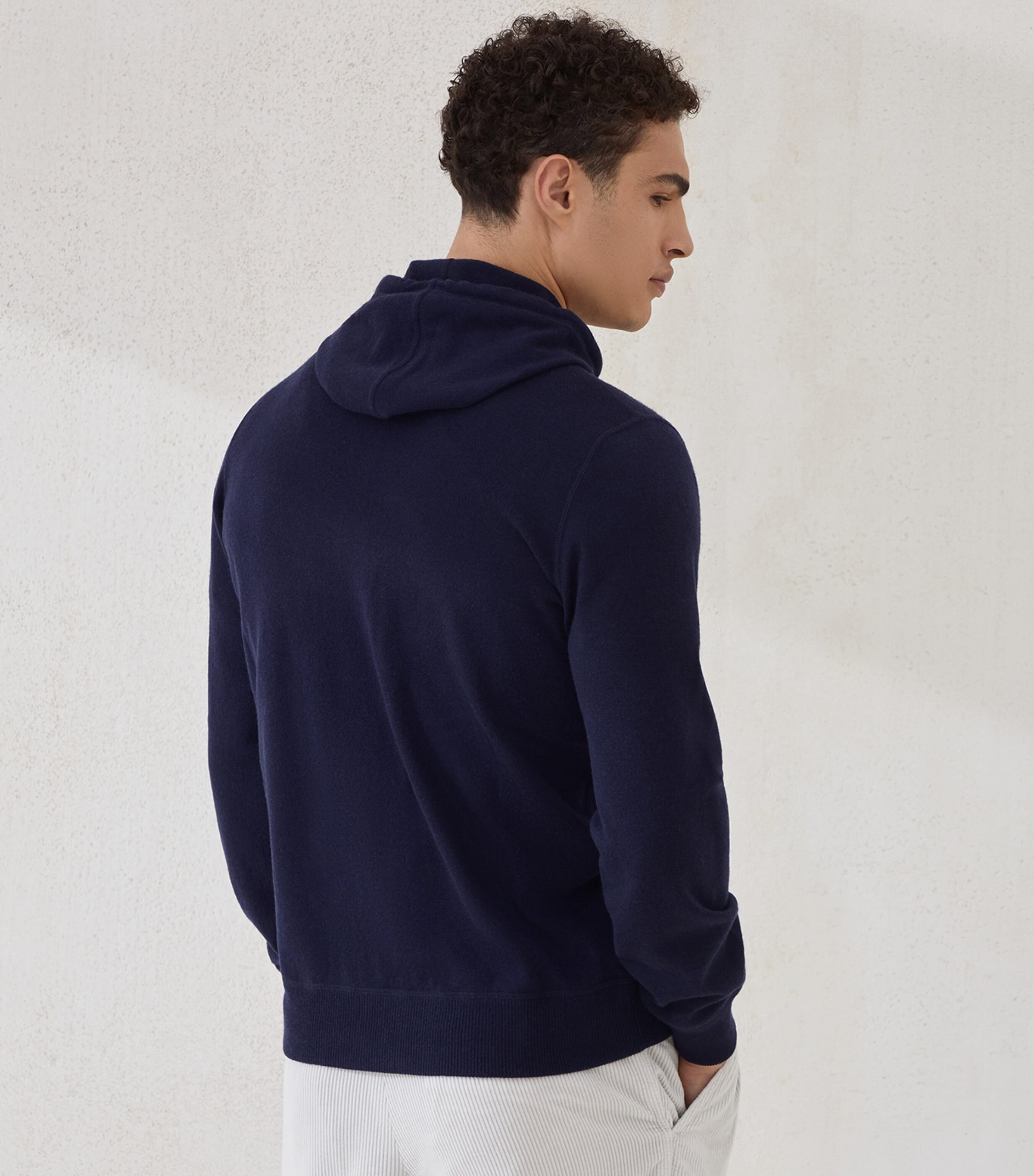 Cashmere Zip-Up Hoodie CW425 Image 3