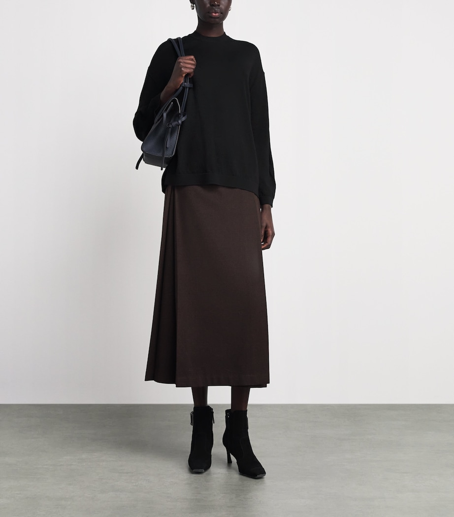 Wool Noe Sweater 0999 BLACK Image 2