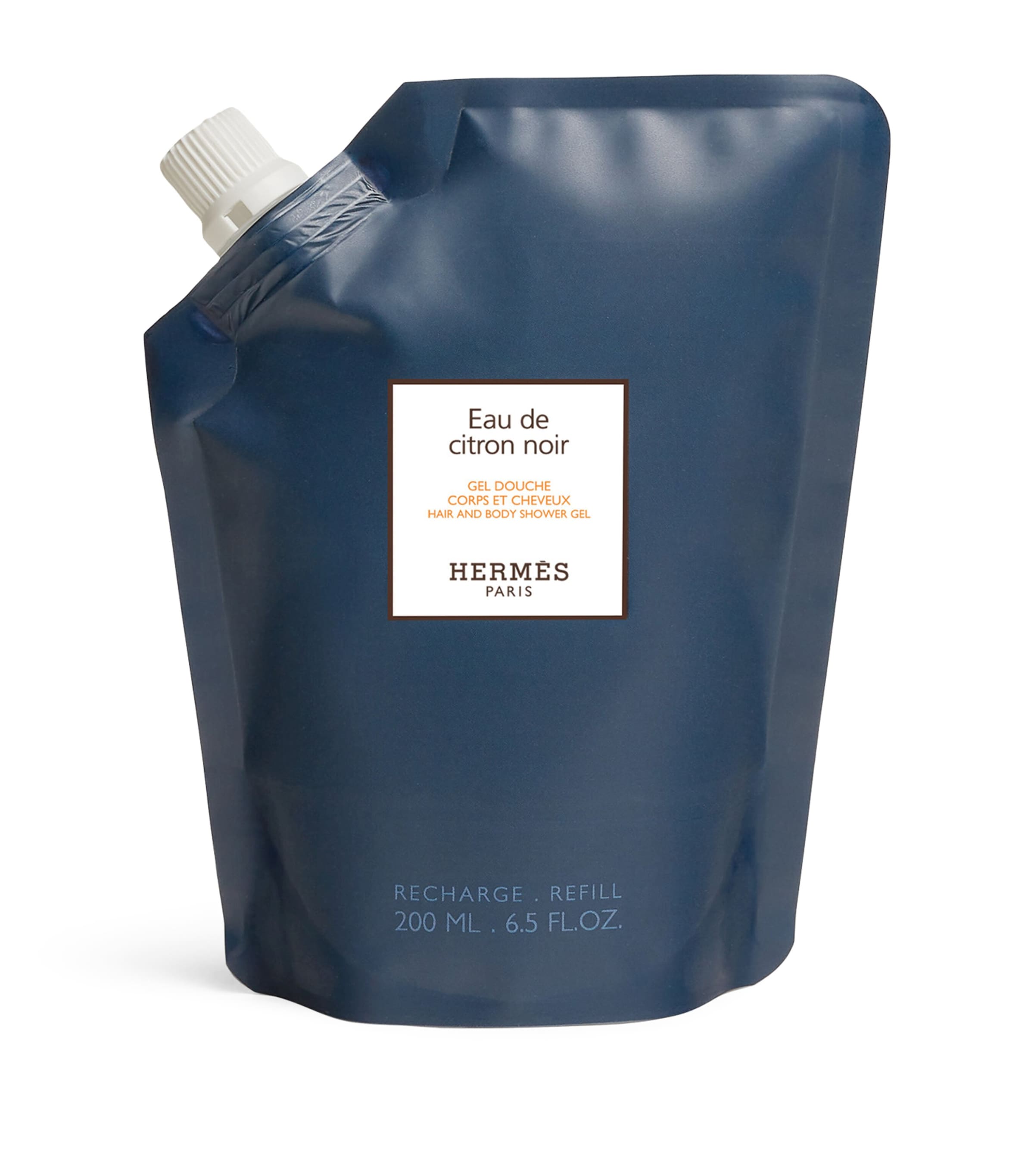HERMÈS Eau de Citron Noir Hair and Body Shower Gel (200ml) - Refill Image 1