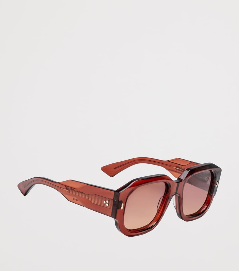 Jacques Marie Mage Lacy Square Sunglasses Umber Image 2