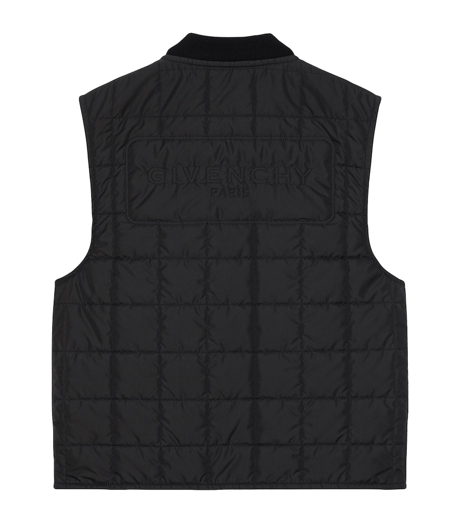 Givenchy Mens Square Quilted Gilet Image 4