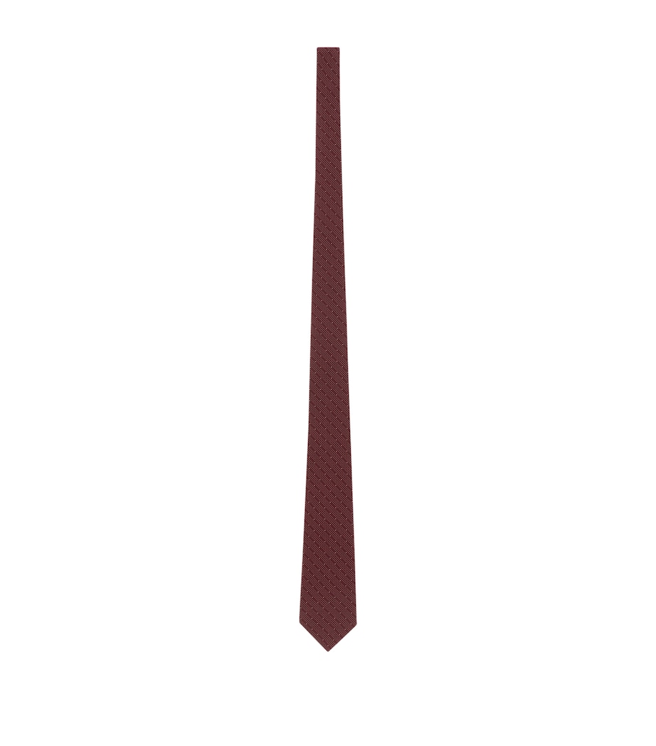 Saint Laurent Silk Satin Tie Image 1