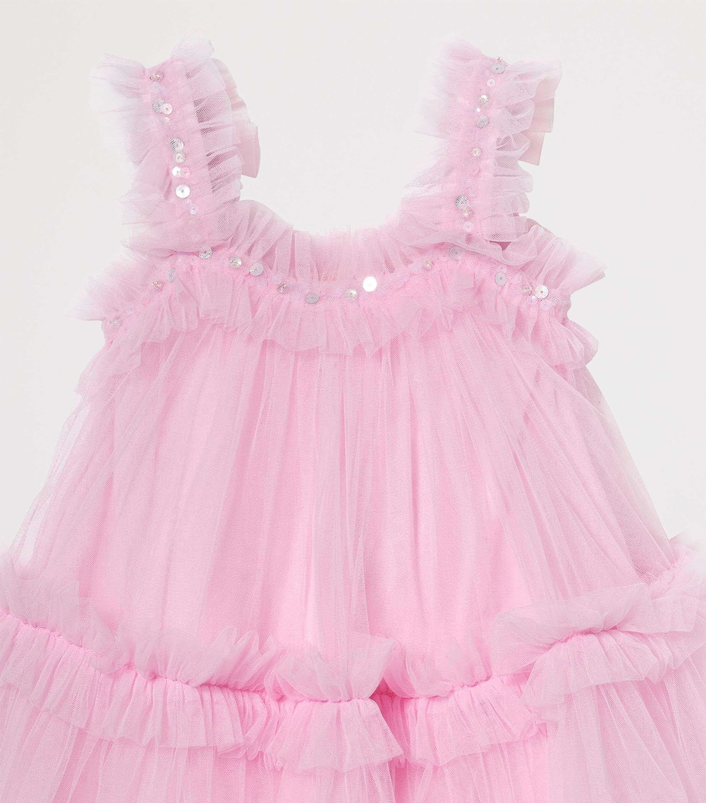 Tutu Du Monde Tulle Petit Four Dress (0-24 Months) Pink Perfume Image 4