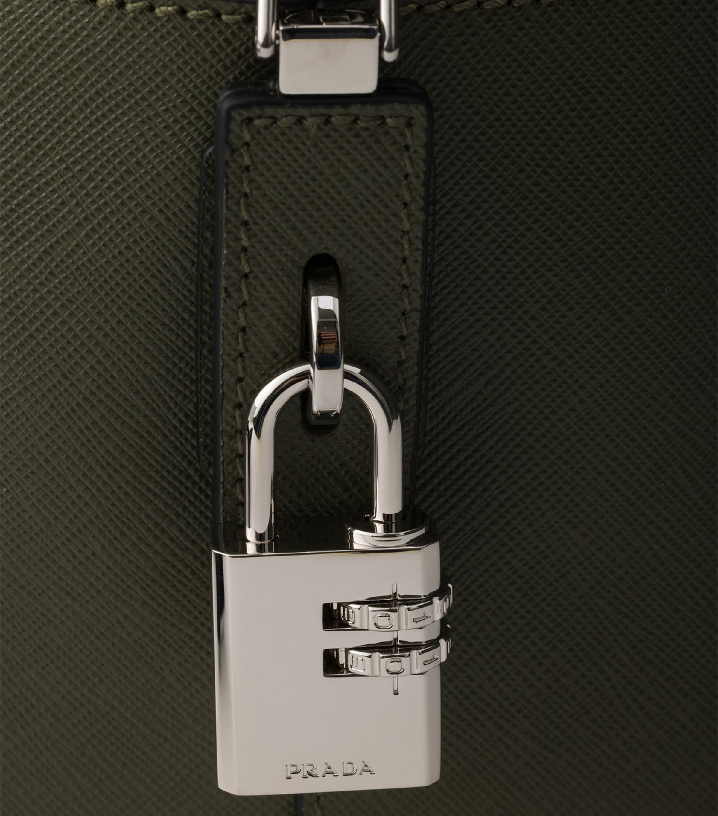 Prada Saffiano Leather Briefcase Image 6