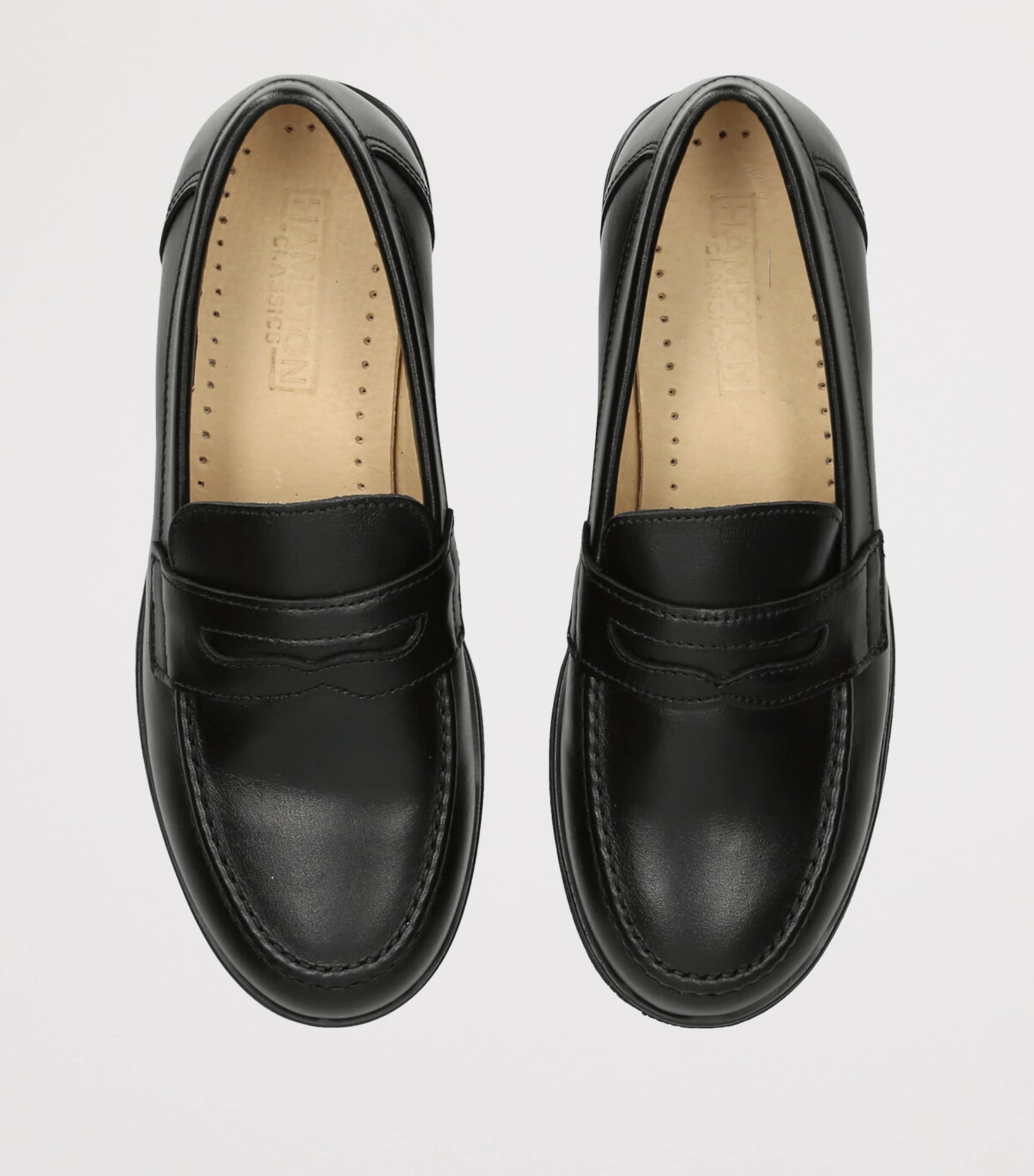 Leather Hugo Loafers BLACK Image 4