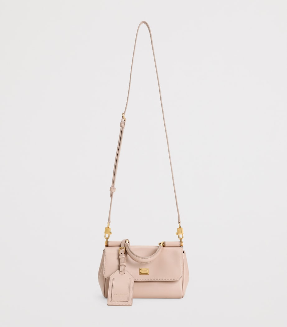 Plongé Calfskin My Sicily Cross-Body Bag 80095-NUDE 1 Image 3