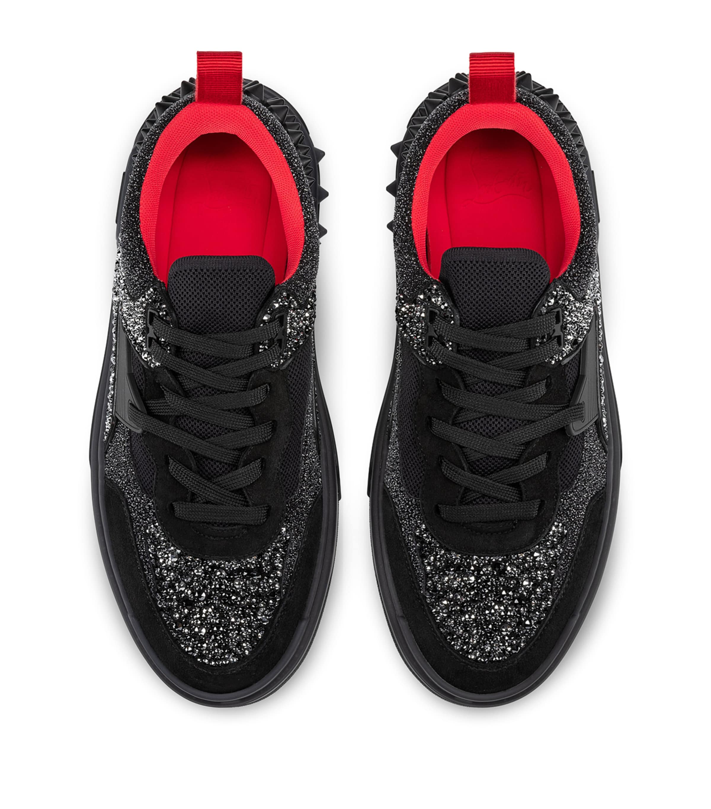 Christian Louboutin Astroloubi Strass Sneakers | Harrods US