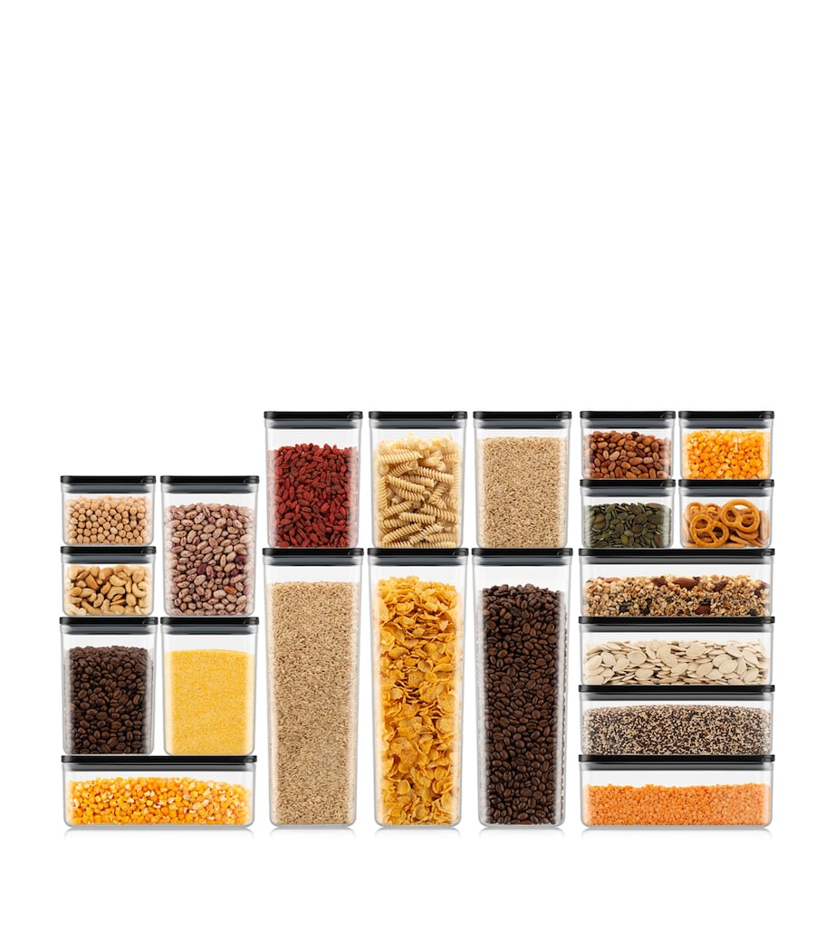Bodum Canteen Storage Jars (Set of 20) Black Image 1