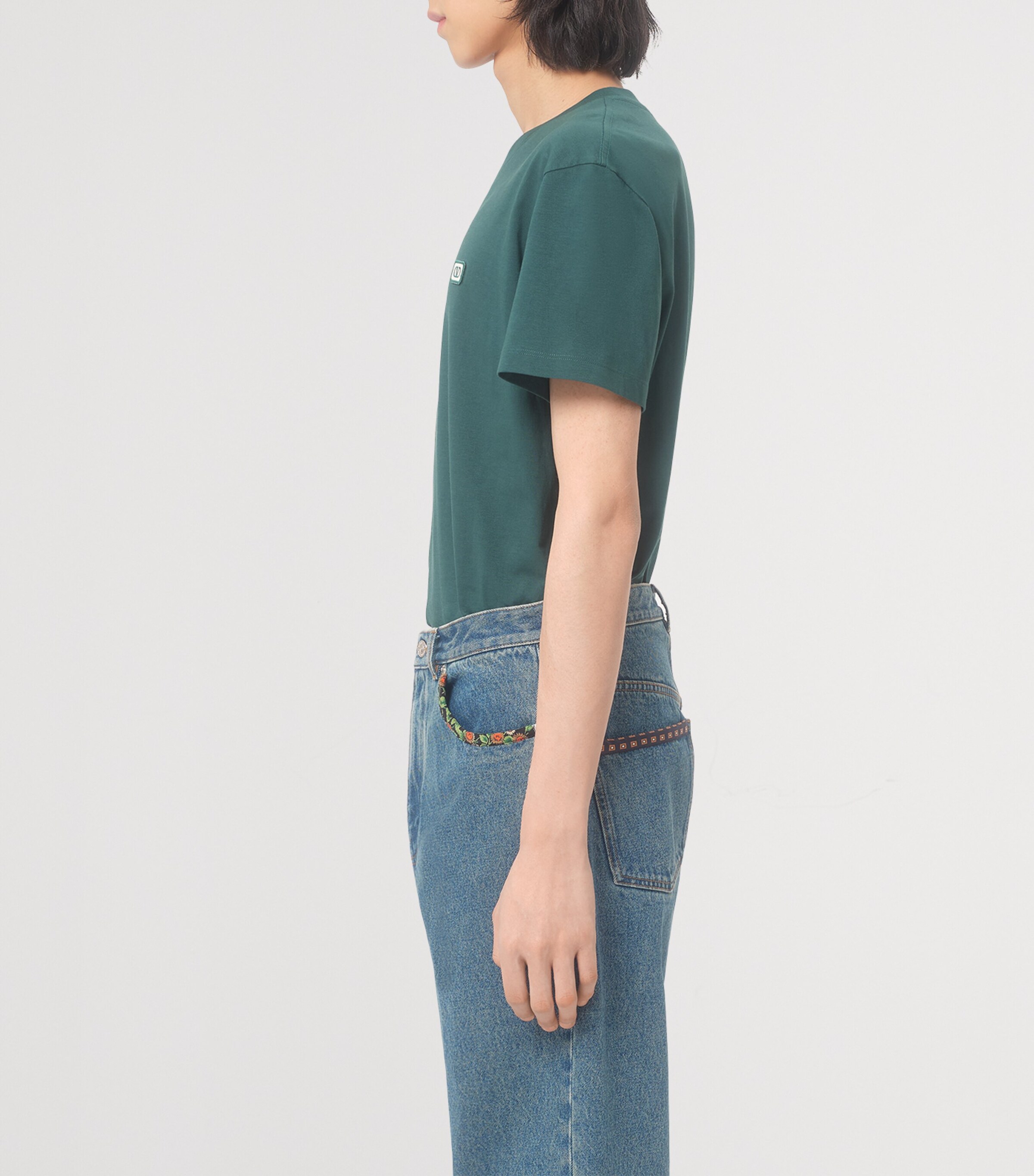 Cotton VLogo T-Shirt CN3 Image 3