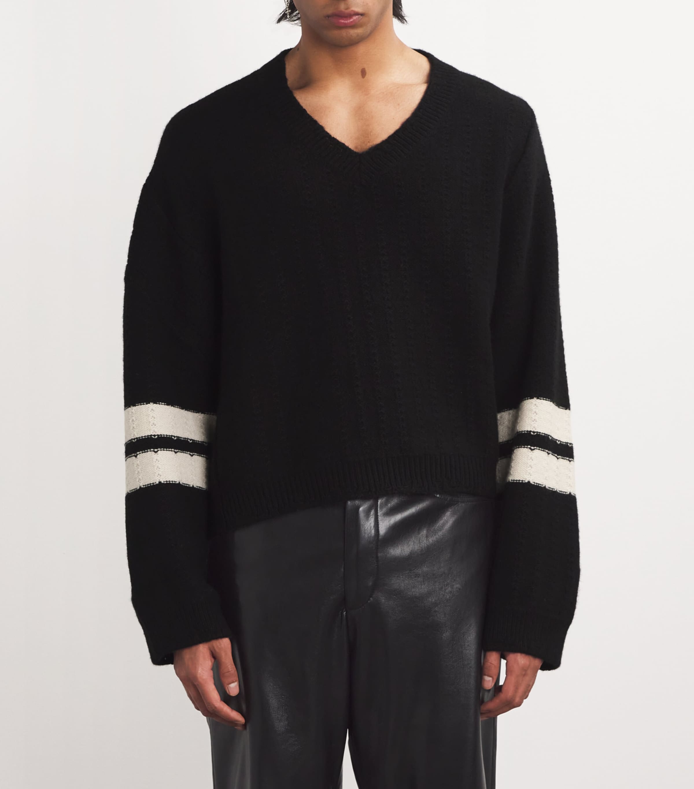 Enfants Riches Déprimés Cashmere Asymmetric Sweater | Harrods UK Enfants Riches Déprimés Cashmere Asymmetric Sweater | Harrods UK