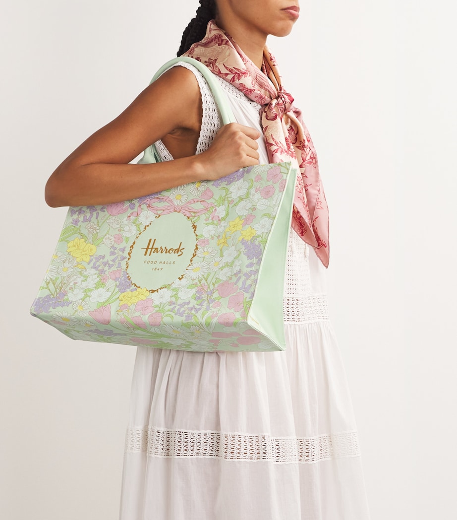 Spring Tote Bag GREEN Image 5