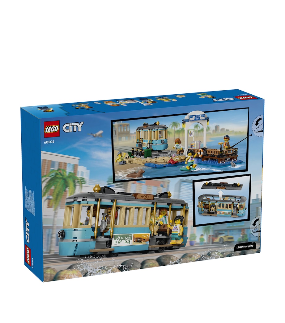 Lego LEGO City Classic Beach Tram - Train Toy Set 60506 Image 2