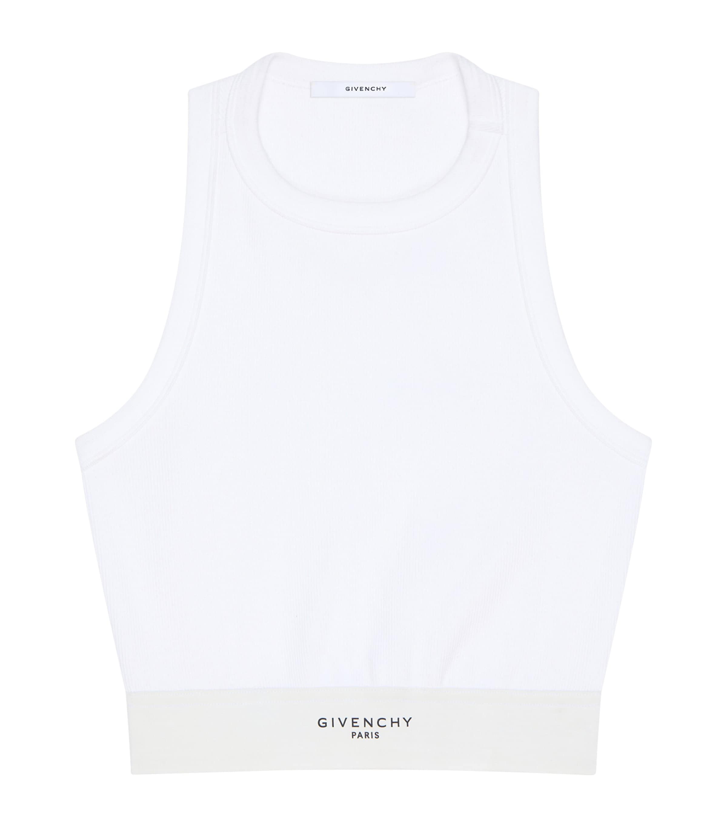 Givenchy Cotton Cropped Tank Top
