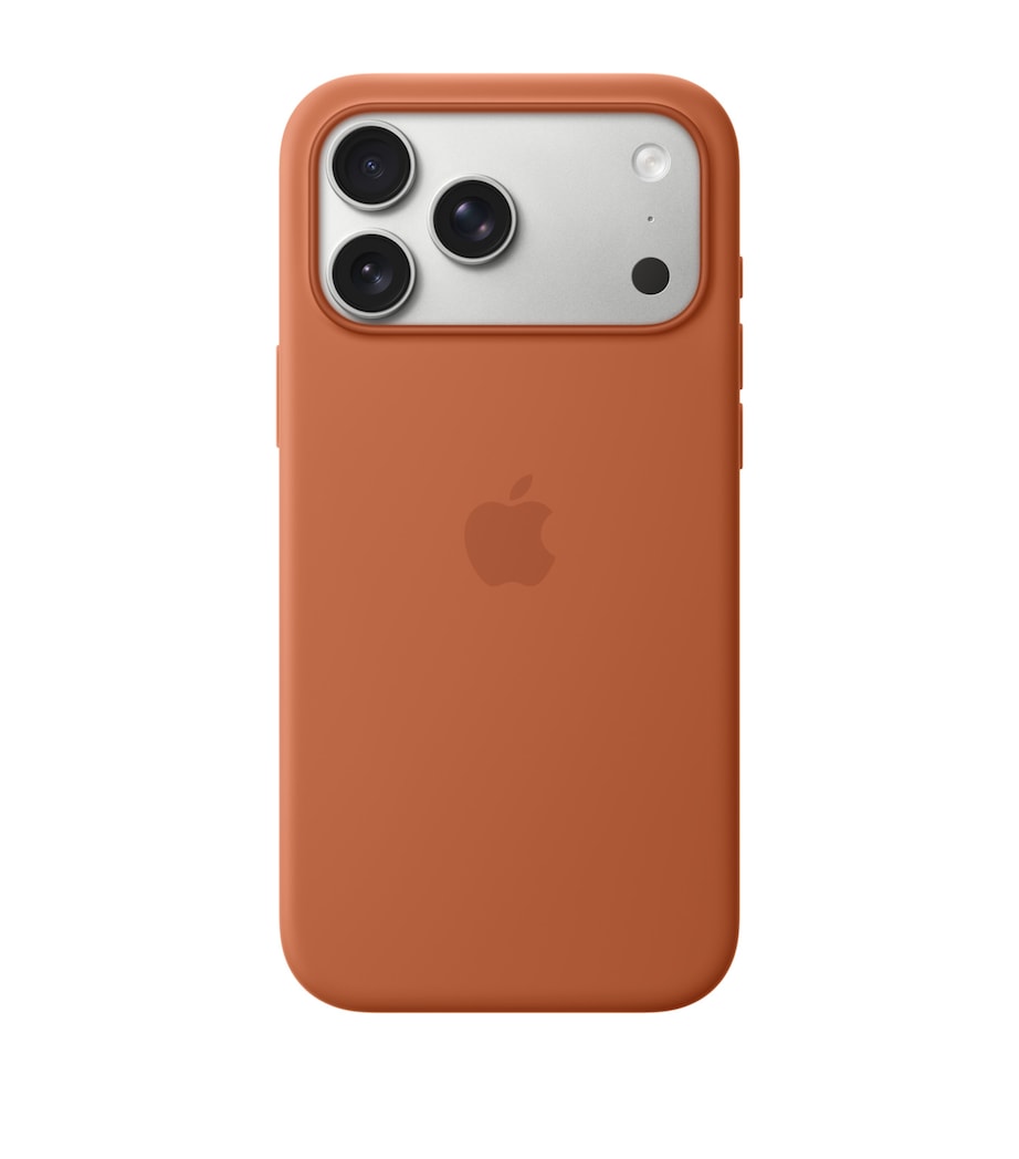 Silicone iPhone 17 Pro MagSafe Case ORANGE Image 1