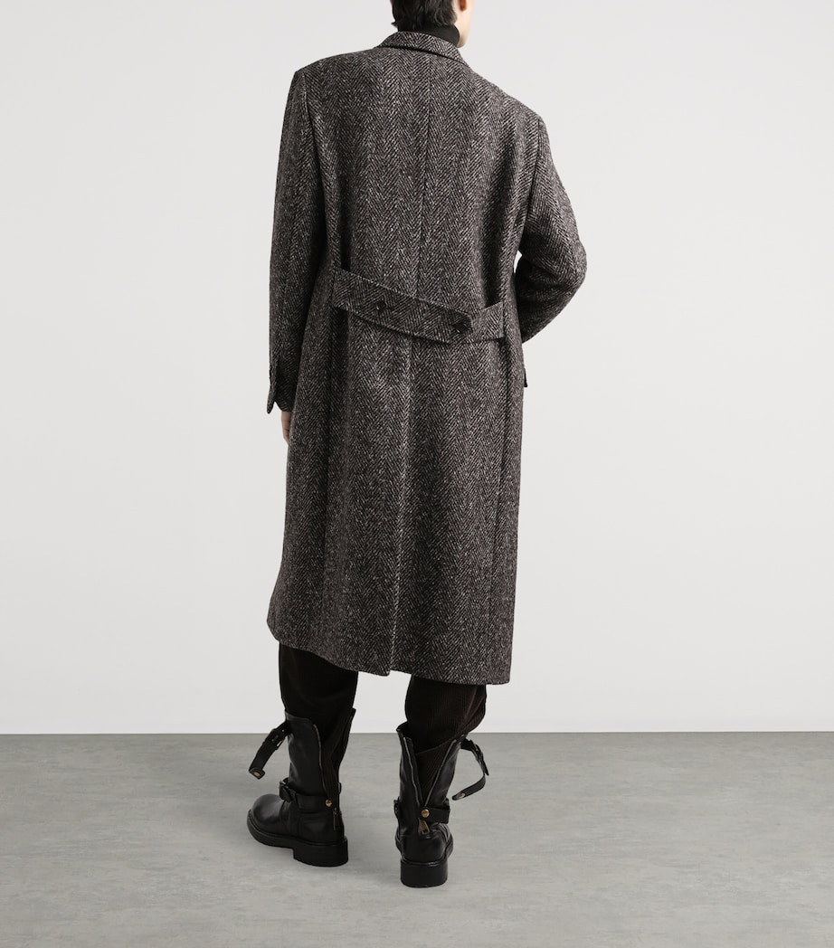 Wool Herringbone Coat S8030-FANTASY Image 6