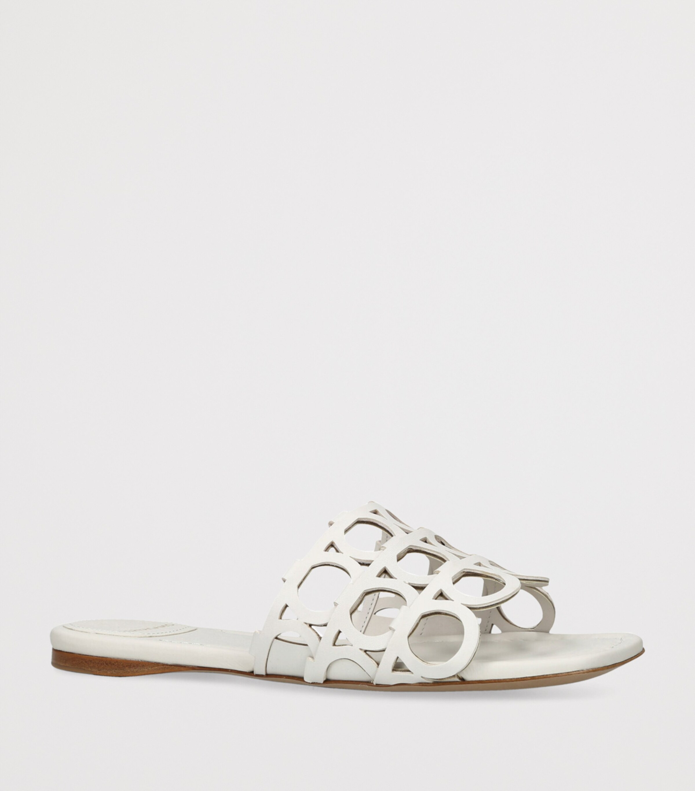 Leather Erne Sandals GREY Image 3