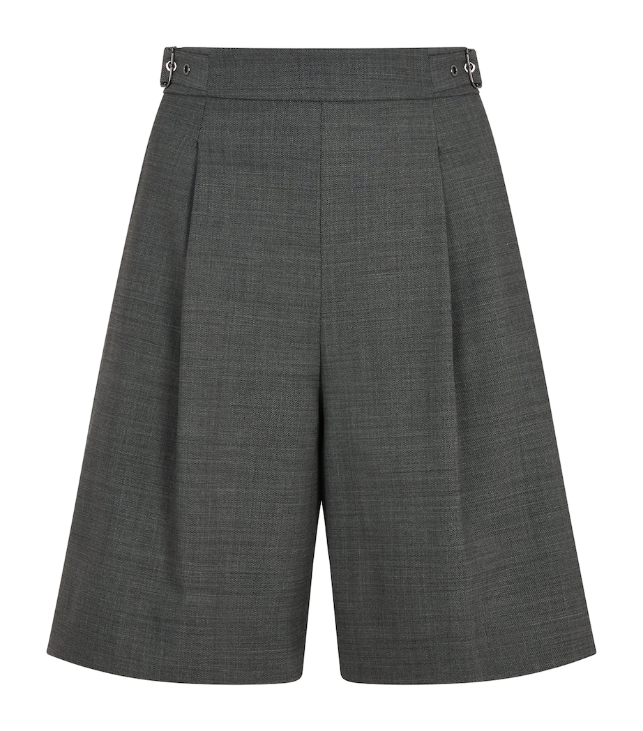 Pleated Bermuda Shorts ANTHRACITE Image 1