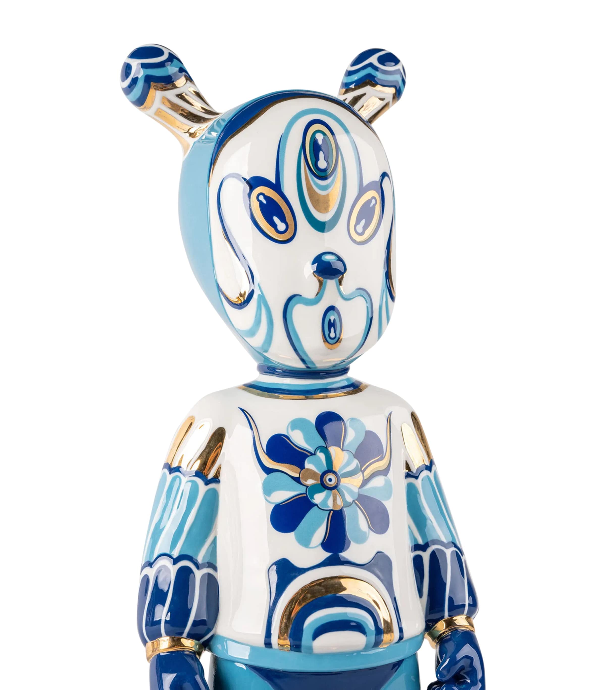 x Kzeng Jiang Big The Guest Figurine WHITE & BLUE Image 3