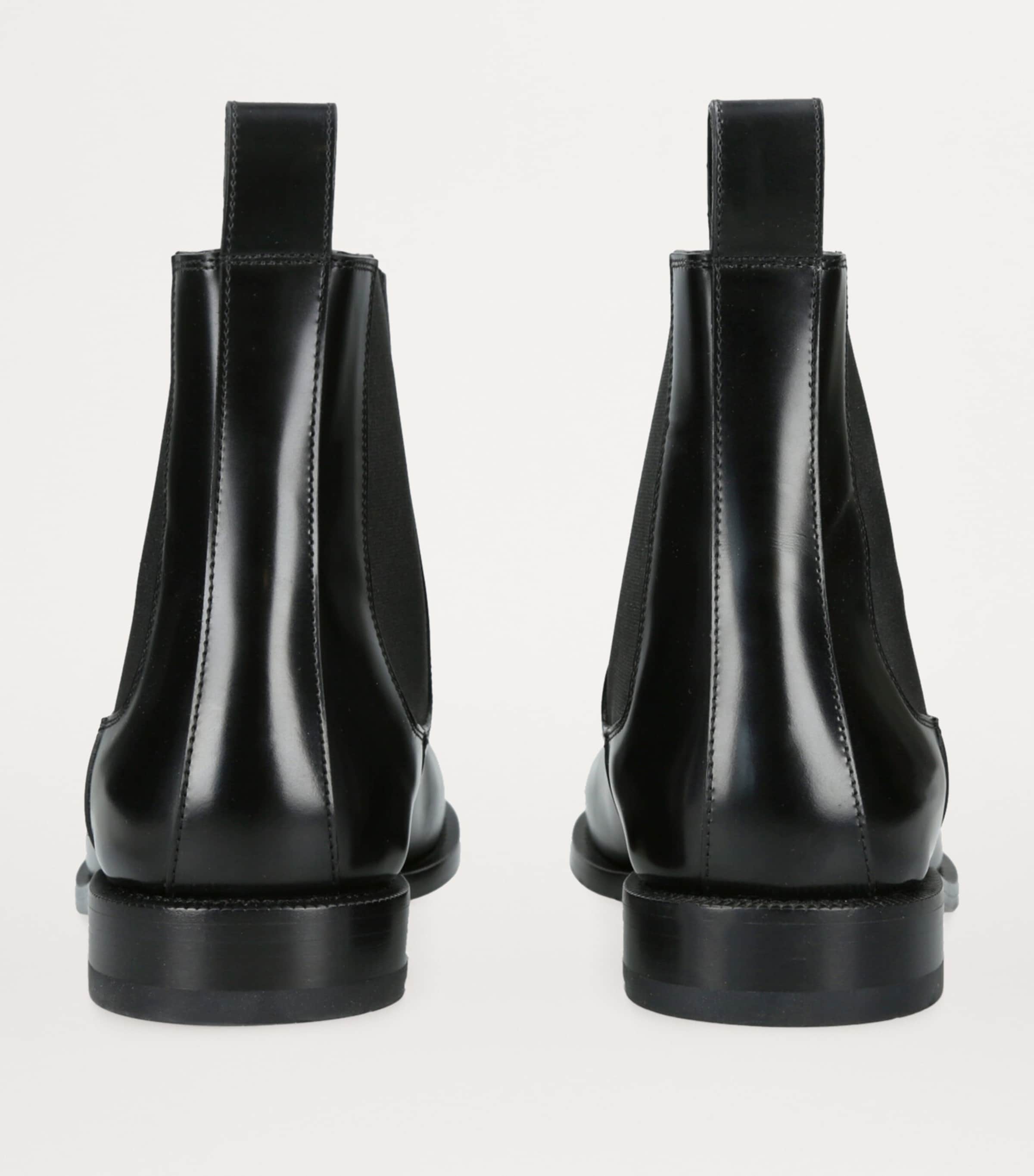 LOEWE Mens Leather Terra Chelsea Boots Black Image 2