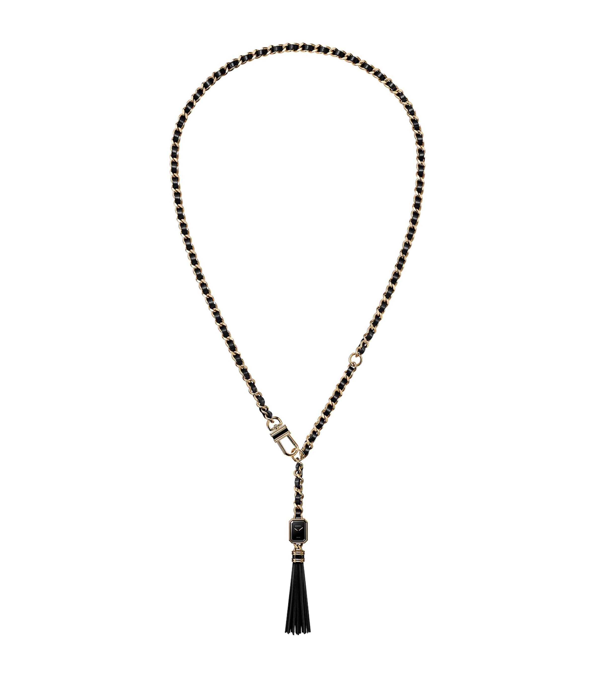 CHANEL Yellow Gold Première Sautoir-Belt Watch 19.7mm Black Image 1