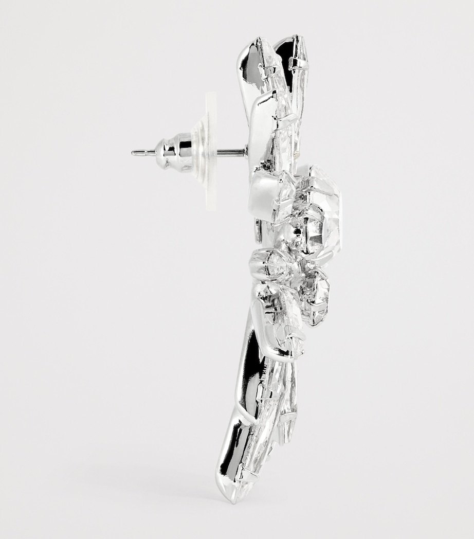 Jennifer Behr Crystal Shanti Earrings Crystal Image 4