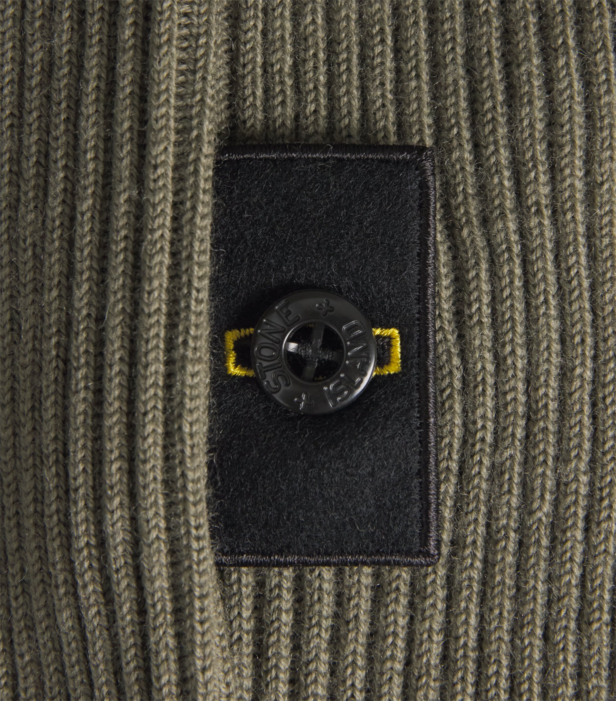 Stone Island Mens Virgin Wool Compass Sweater Image 6