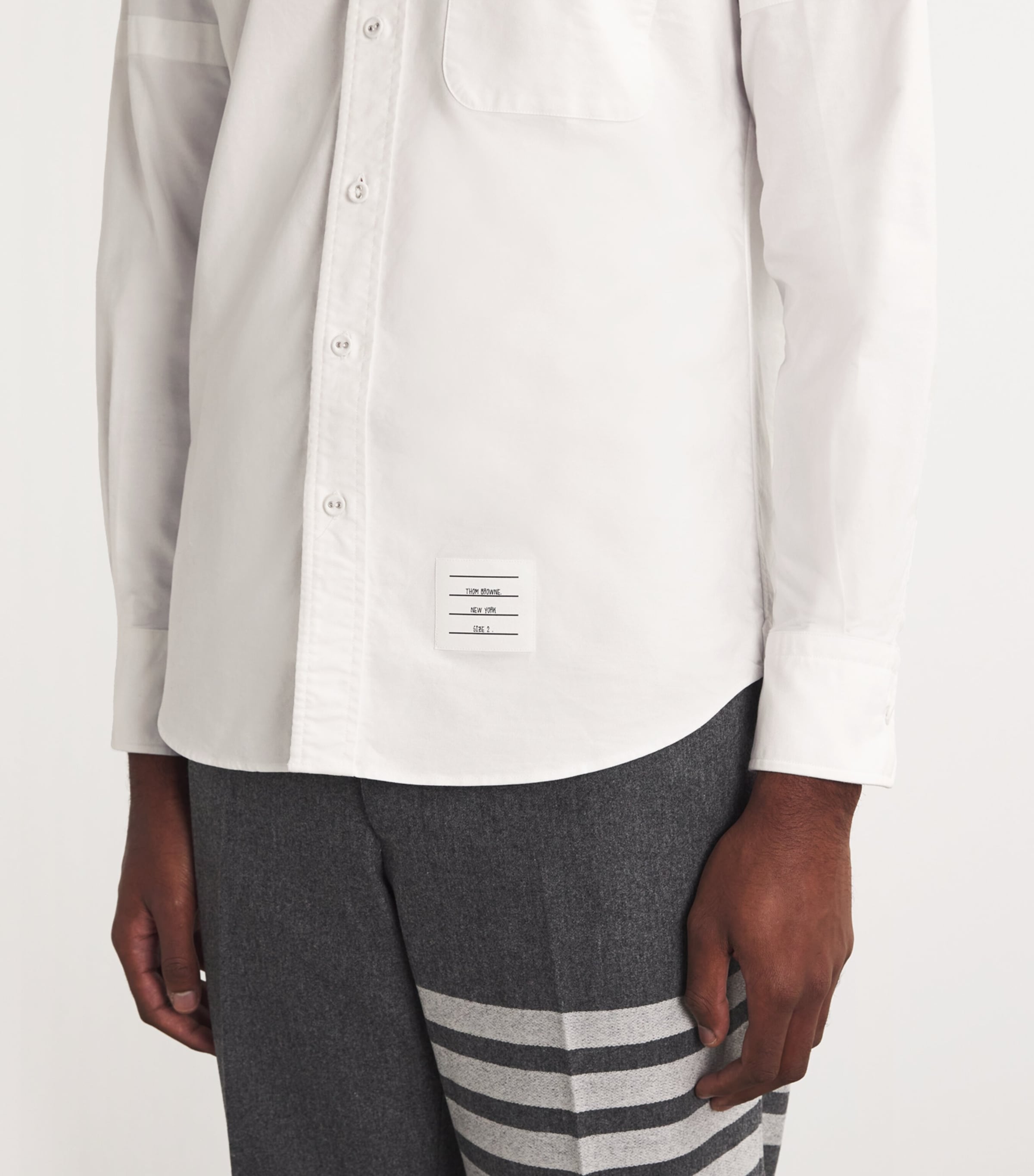 Thom Browne Cotton Straight-Fit Shirt | Harrods US