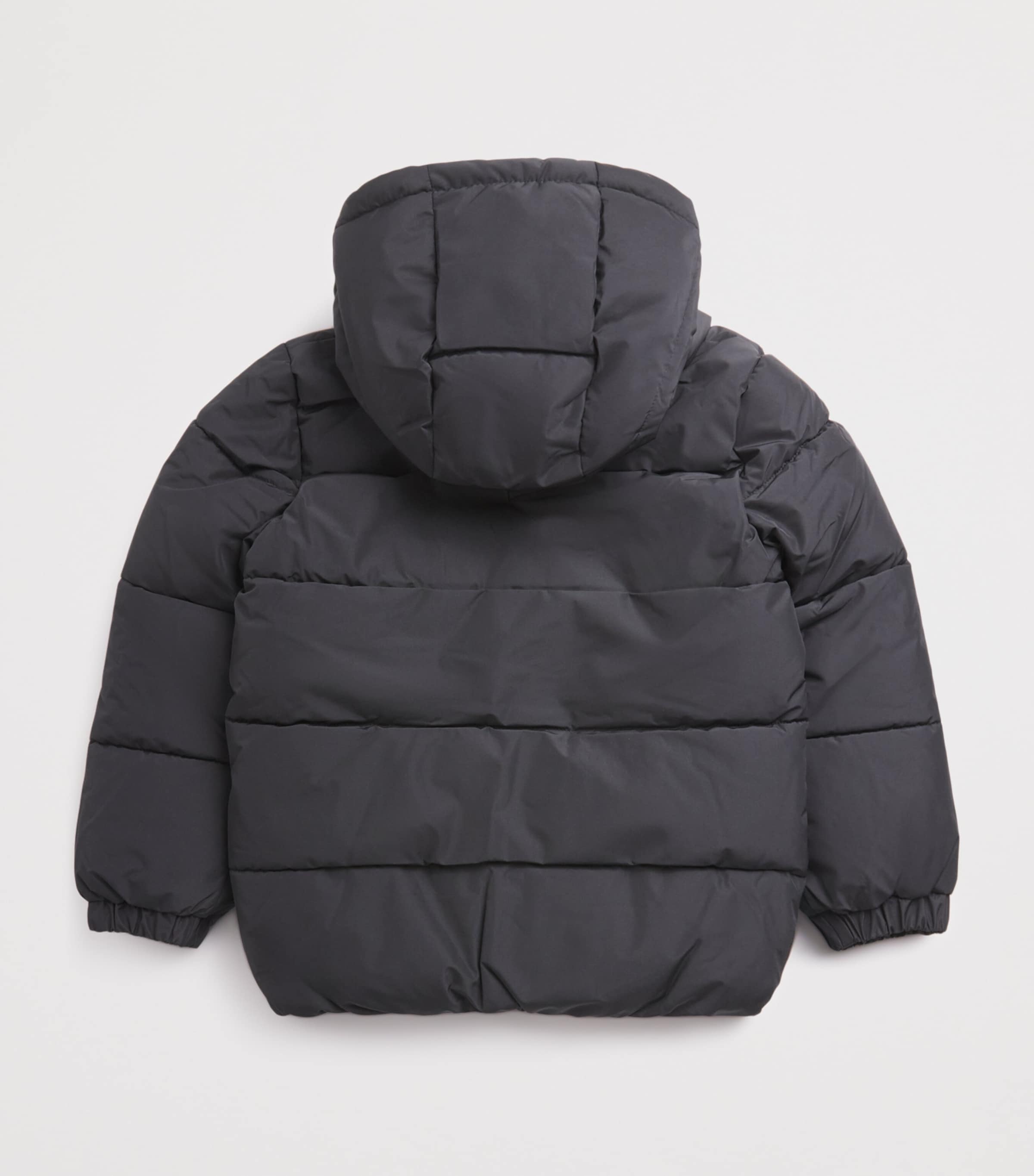 Logo Puffer Jacket (4-16 Years) BLACK Image 2