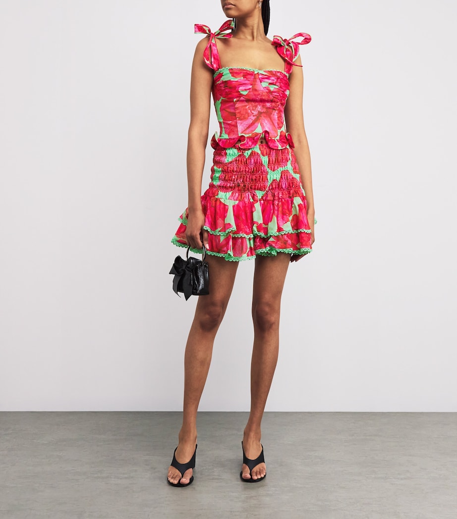 Floral Dessine Top GREEN BLOSSOM Image 2