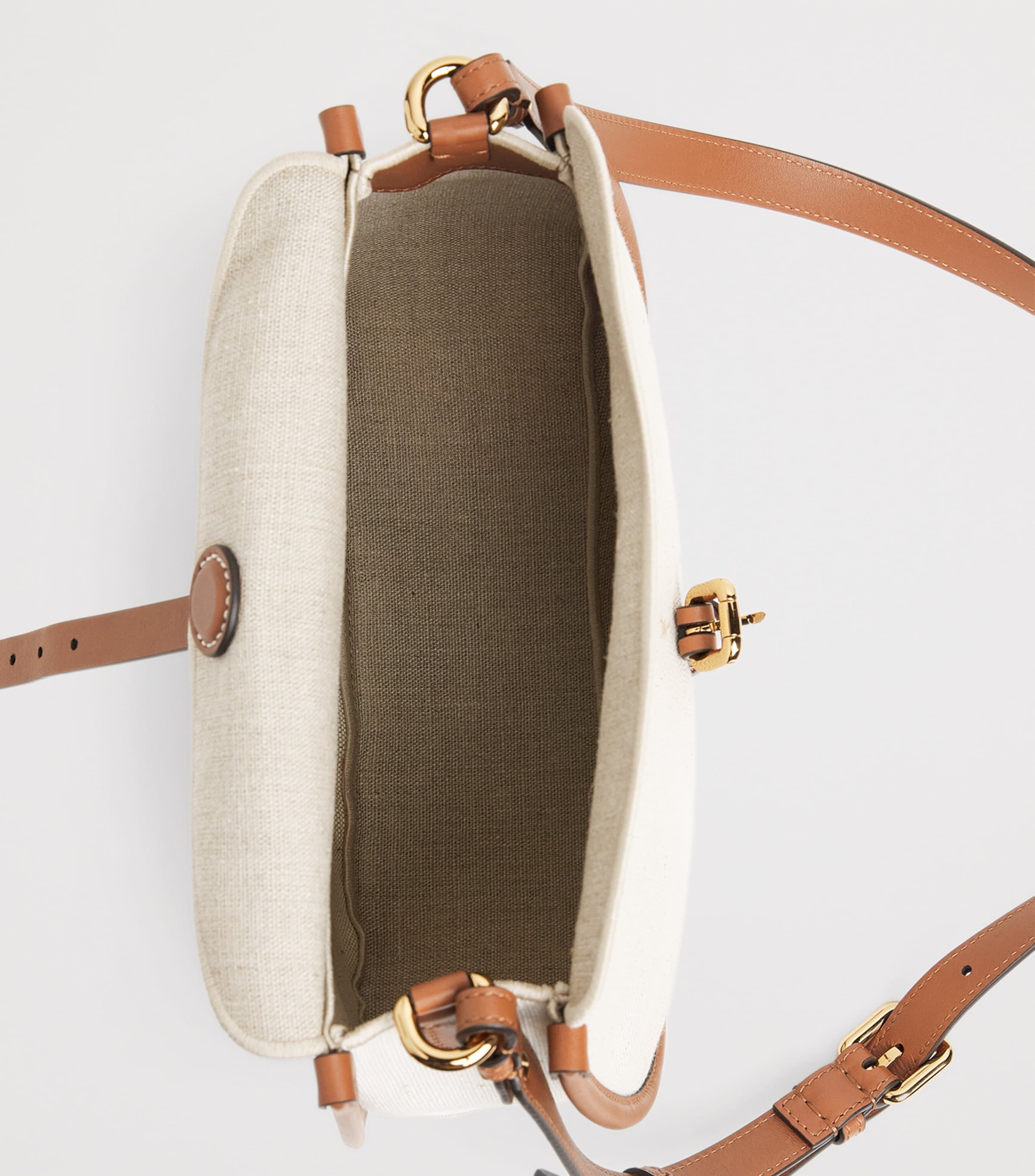 Small Canvas Pony Cross-Body Bag M1384 Image 4