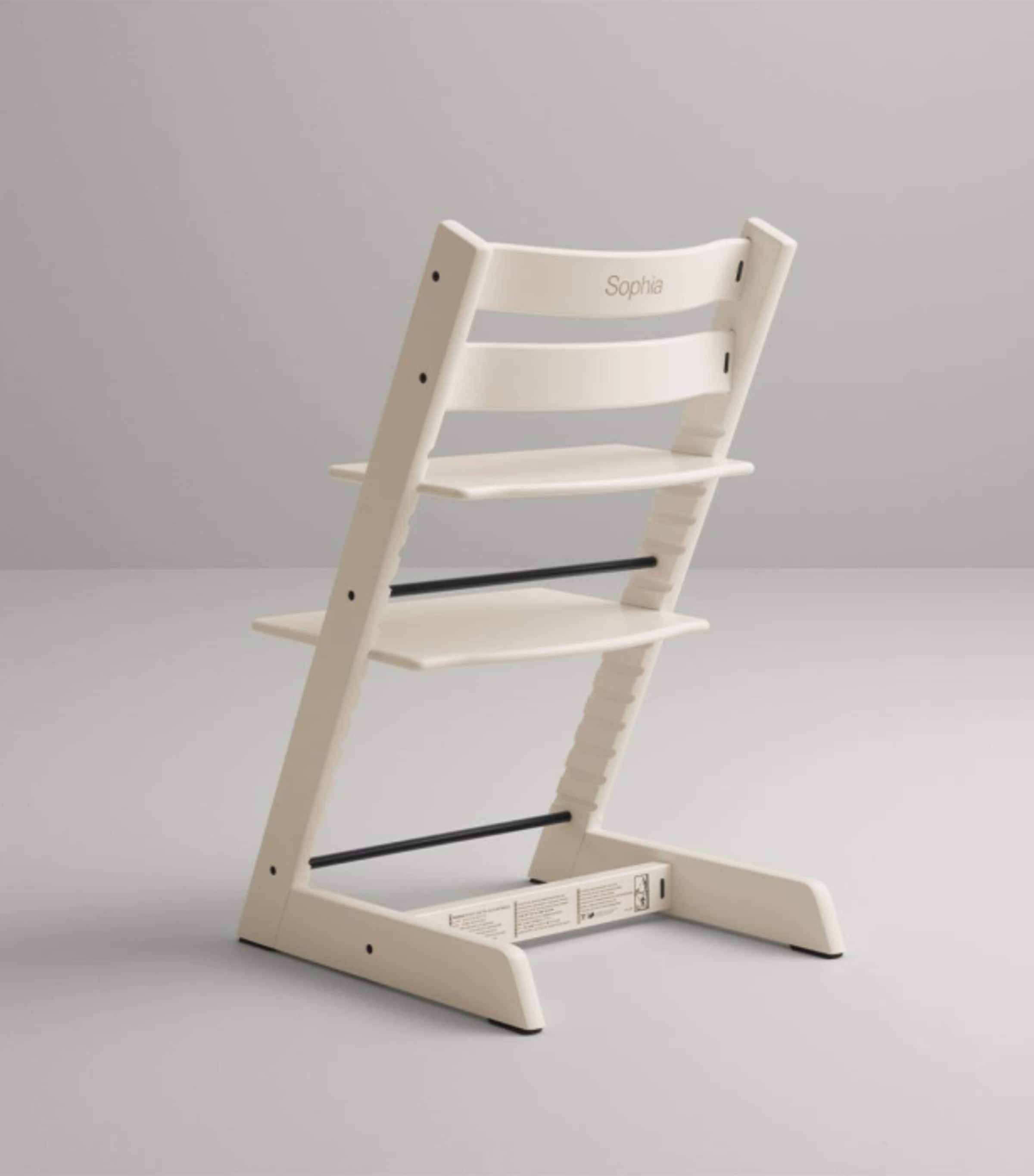 Stokke Tripp Trapp High Chair Vanilla White Image 5